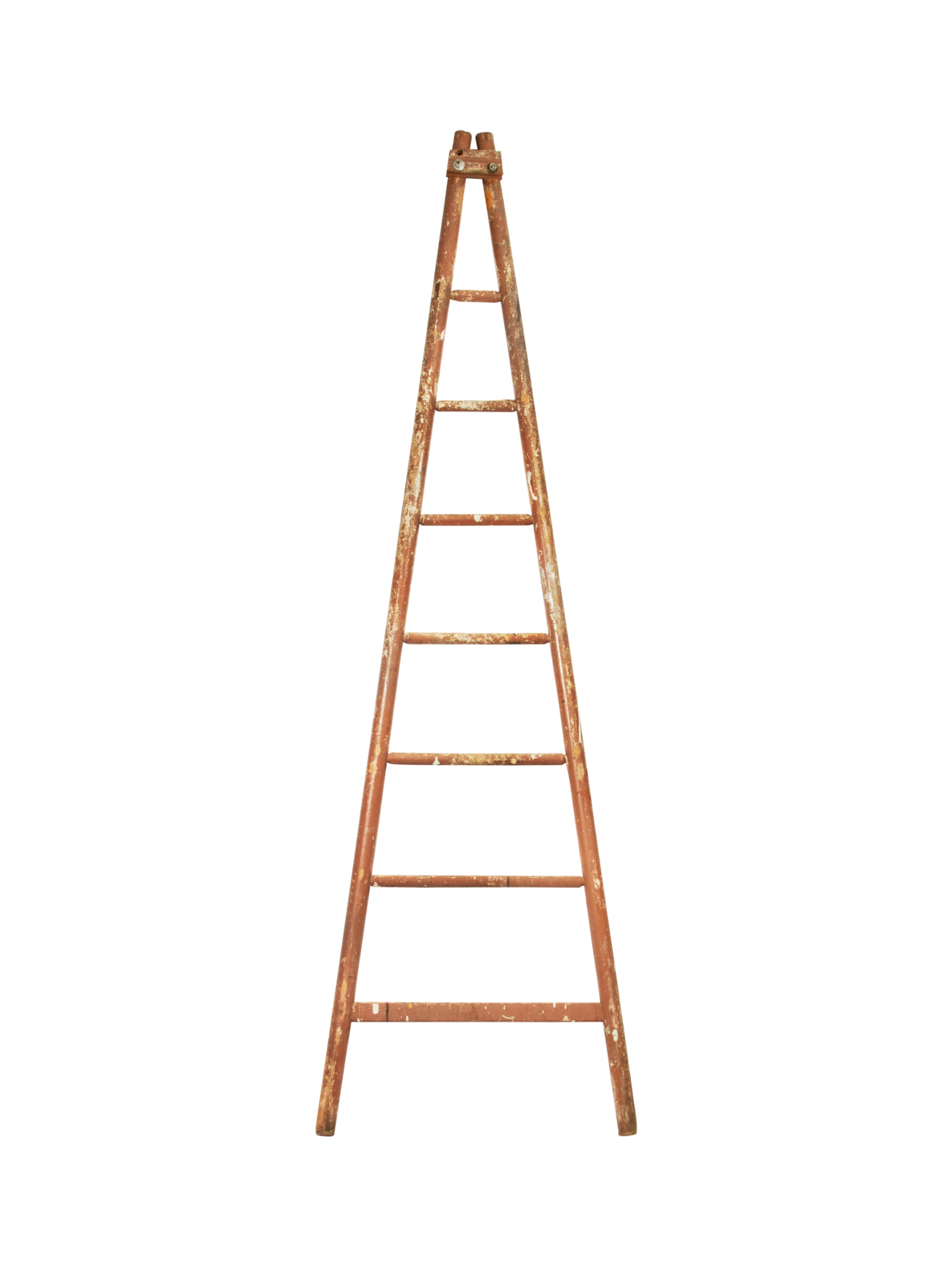 Vintage 1940s American Wood Fruit Picking Ladder Style Five Weston Table