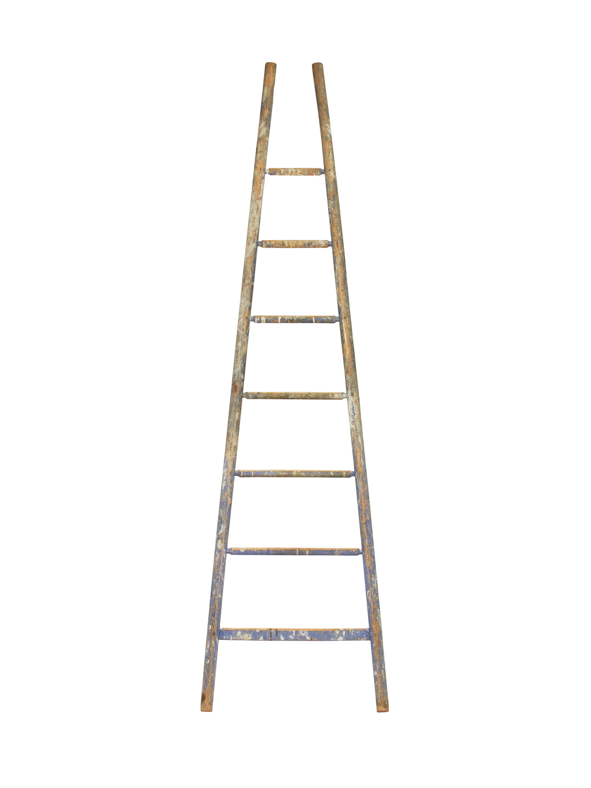 Vintage 1940s American Wood Fruit Picking Ladder Style Four Weston Table