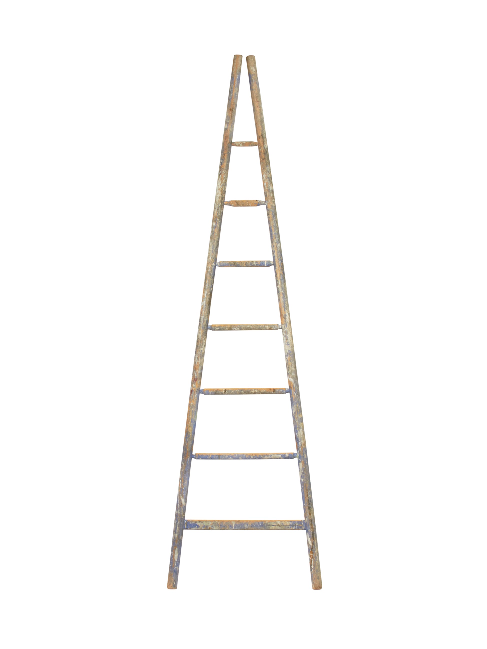 Vintage 1940s American Wood Fruit Picking Ladder Style Three Weston Table