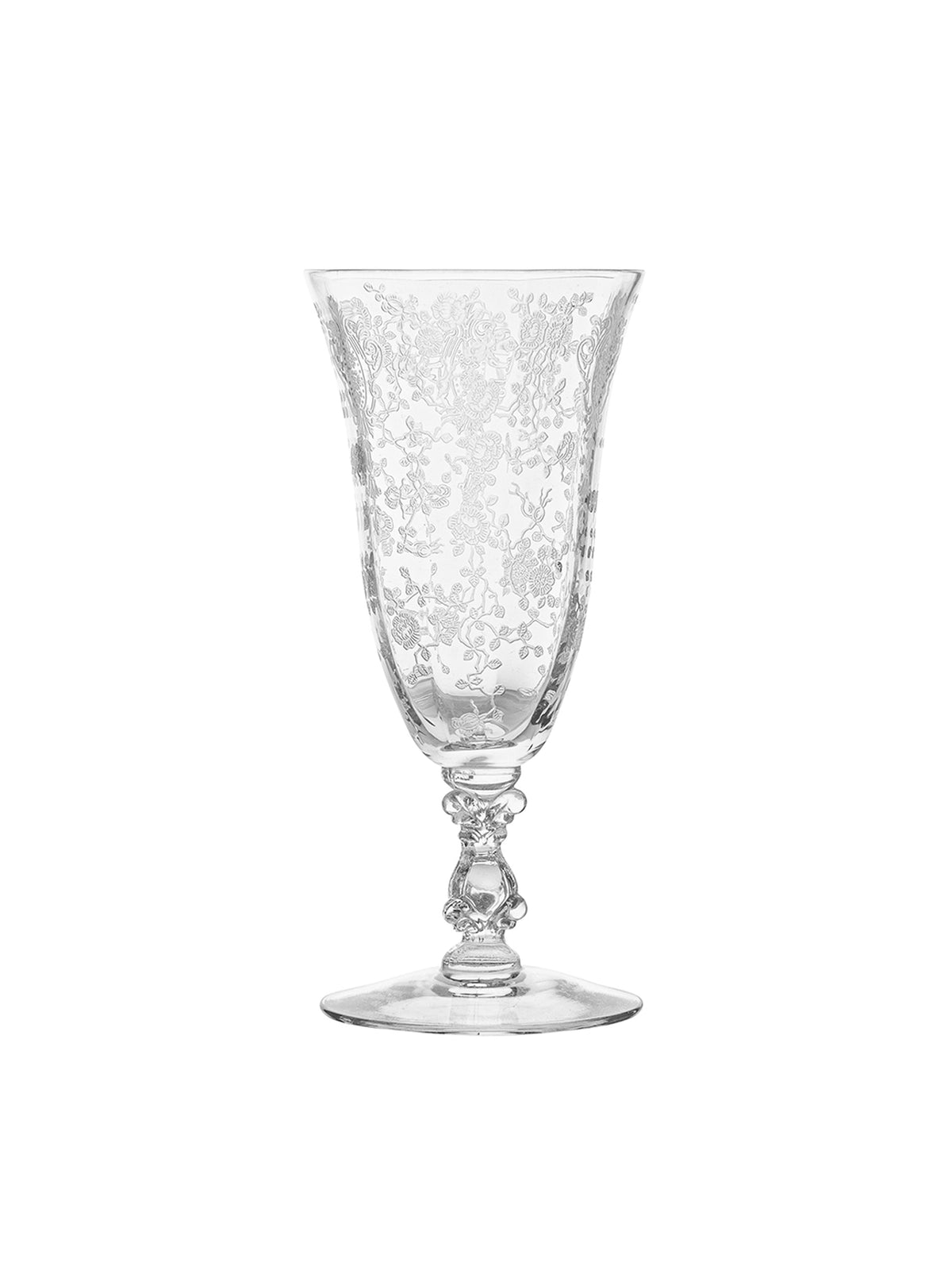 Vintage 1940s Rose Point Cambridge Iced Tea Glasses Weston Table