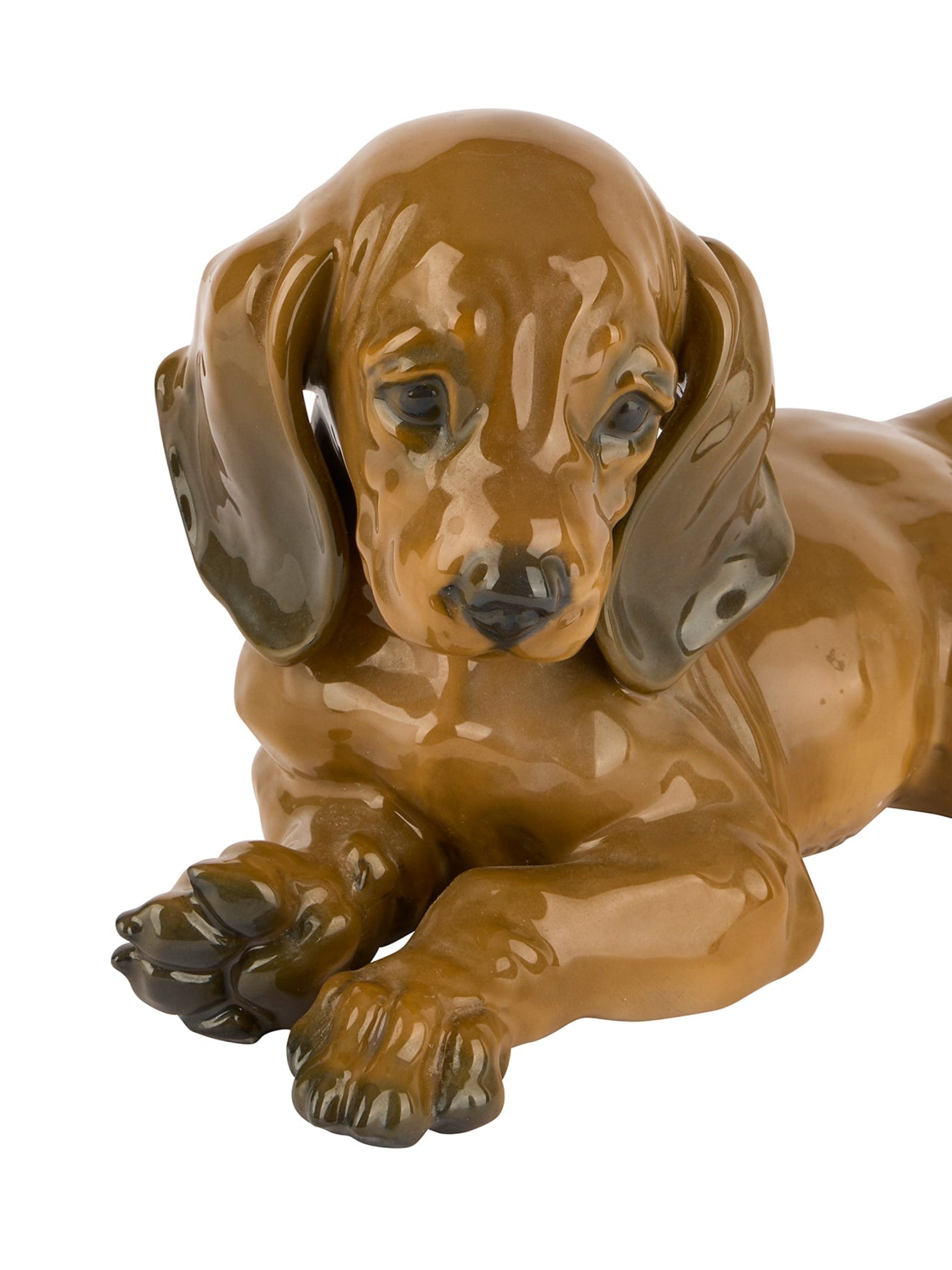 Vintage 1940s Rosenthal Dachshund Weston Table