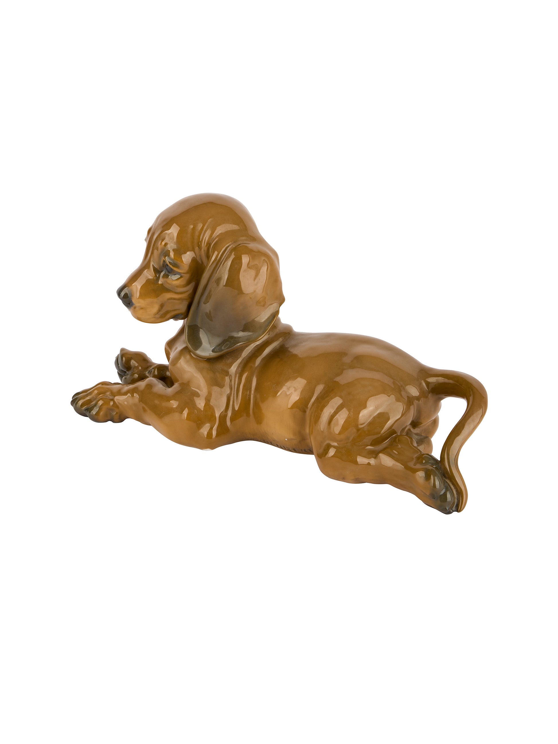 Vintage 1940s Rosenthal Dachshund Weston Table