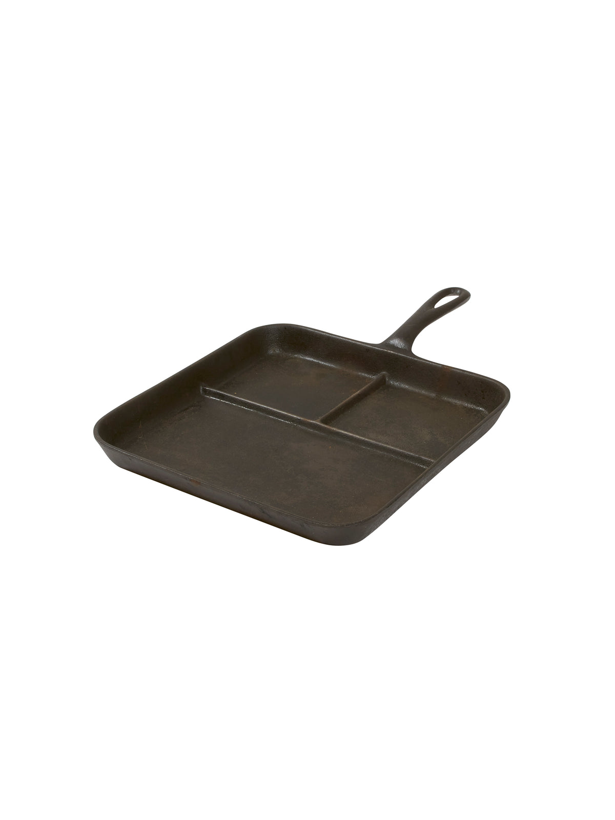 Vintage 1940s Square Cowboy Cast Iron Skillet Weston Table