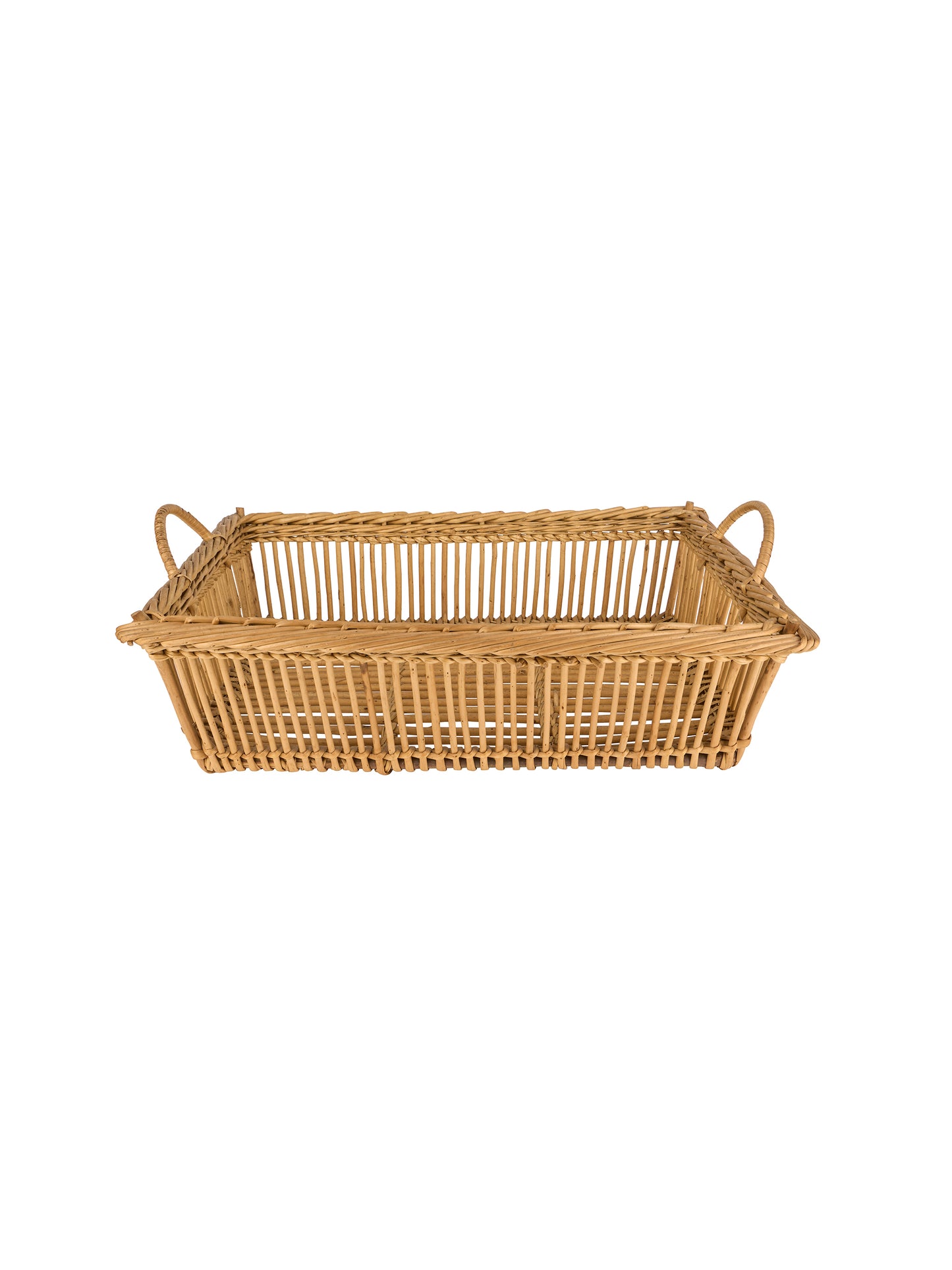 Vintage 1950s Commercial Boulangerie Display Basket Two Weston Table