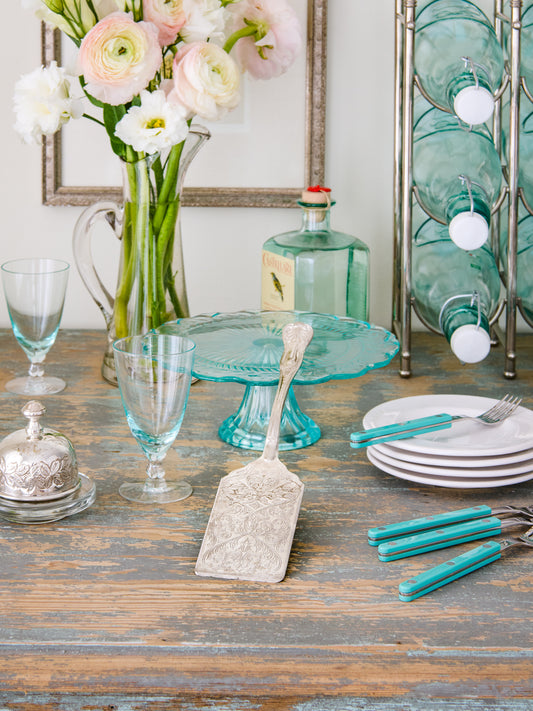 Vintage 1950s English Silver Plate Lasagna Server Weston Table