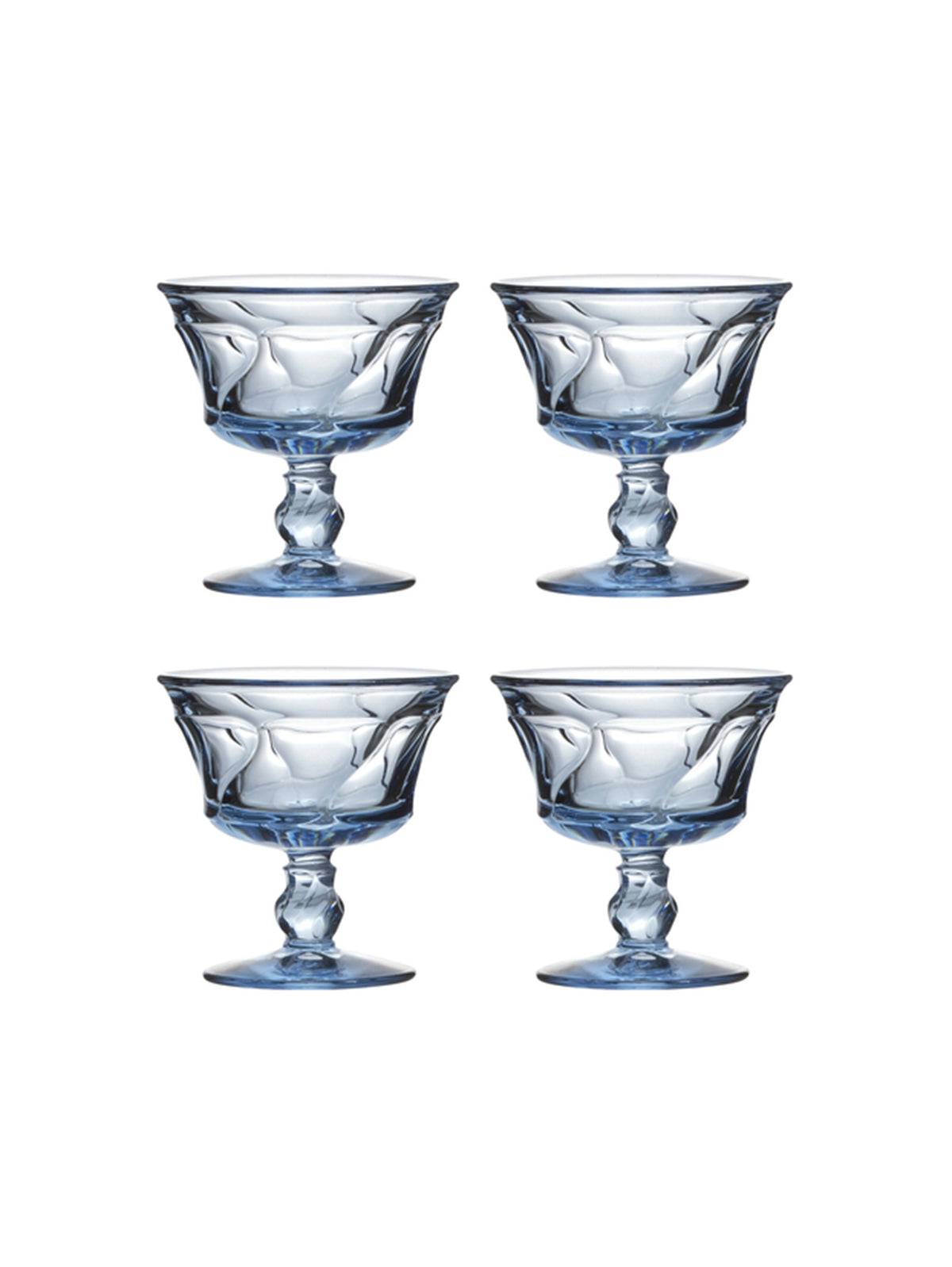 Vintage 1950s Jamestown Fostoria Glasses Weston Table