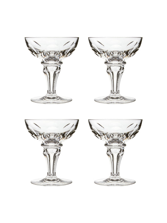 Vintage 1950s Juliana Cocktail Coupes Set of Four Weston Table