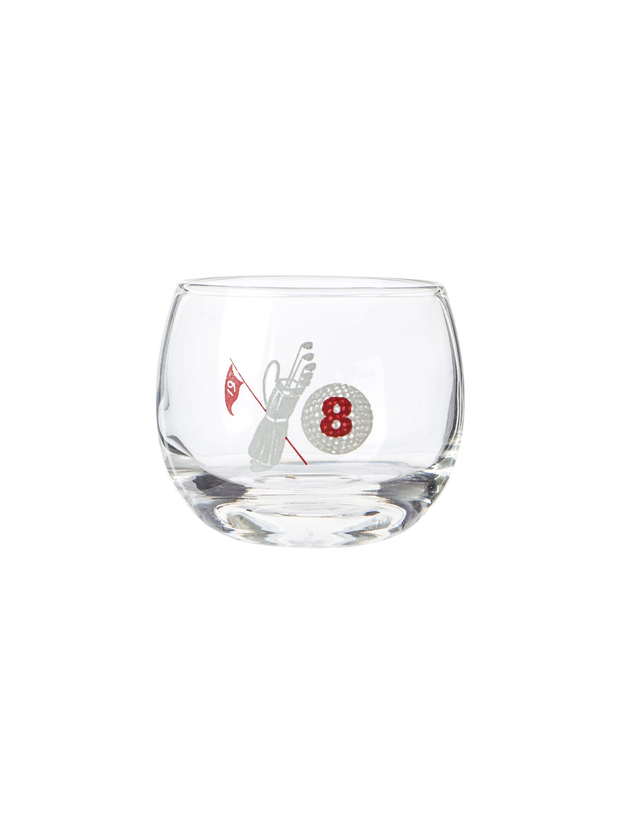 Vintage 1950s Roly Poly Golf Glasses Weston Table