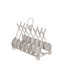 Vintage 1950s Silver Plate Tennis Toast Rack Weston Table