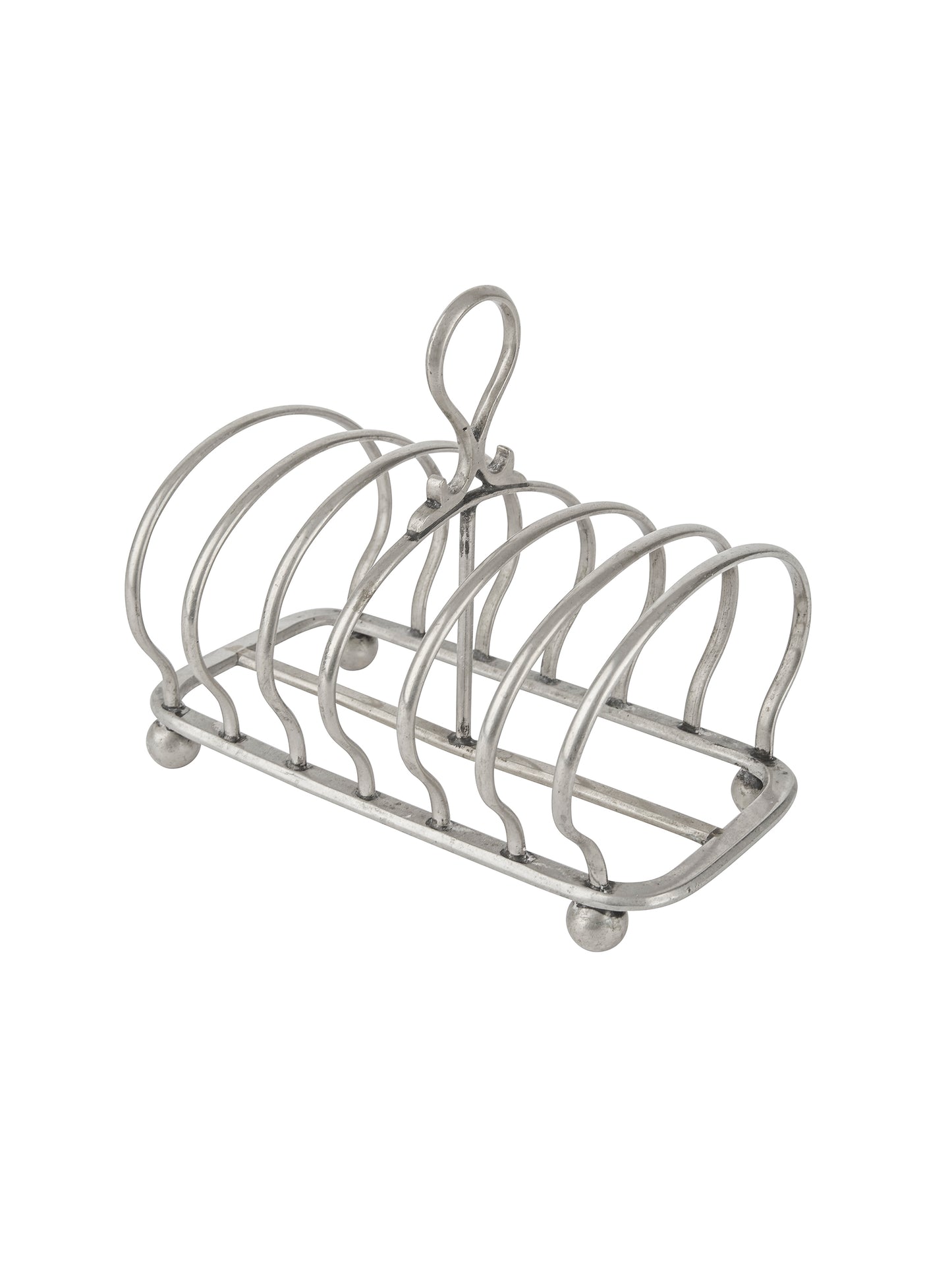Vintage 1950s Silver Plated Toast Rack Weston Table