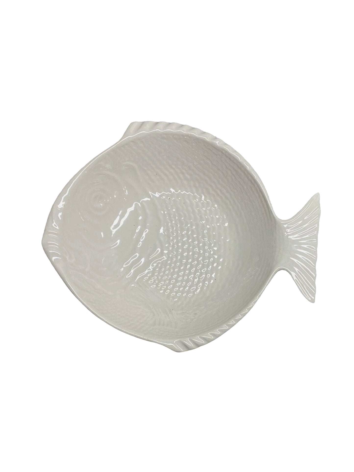 Vintage 1960s California Pottery Fish Bowl Weston Table