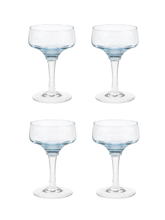 Vintage 1960s Sasaki Crystal Aperitif Glasses Weston Table