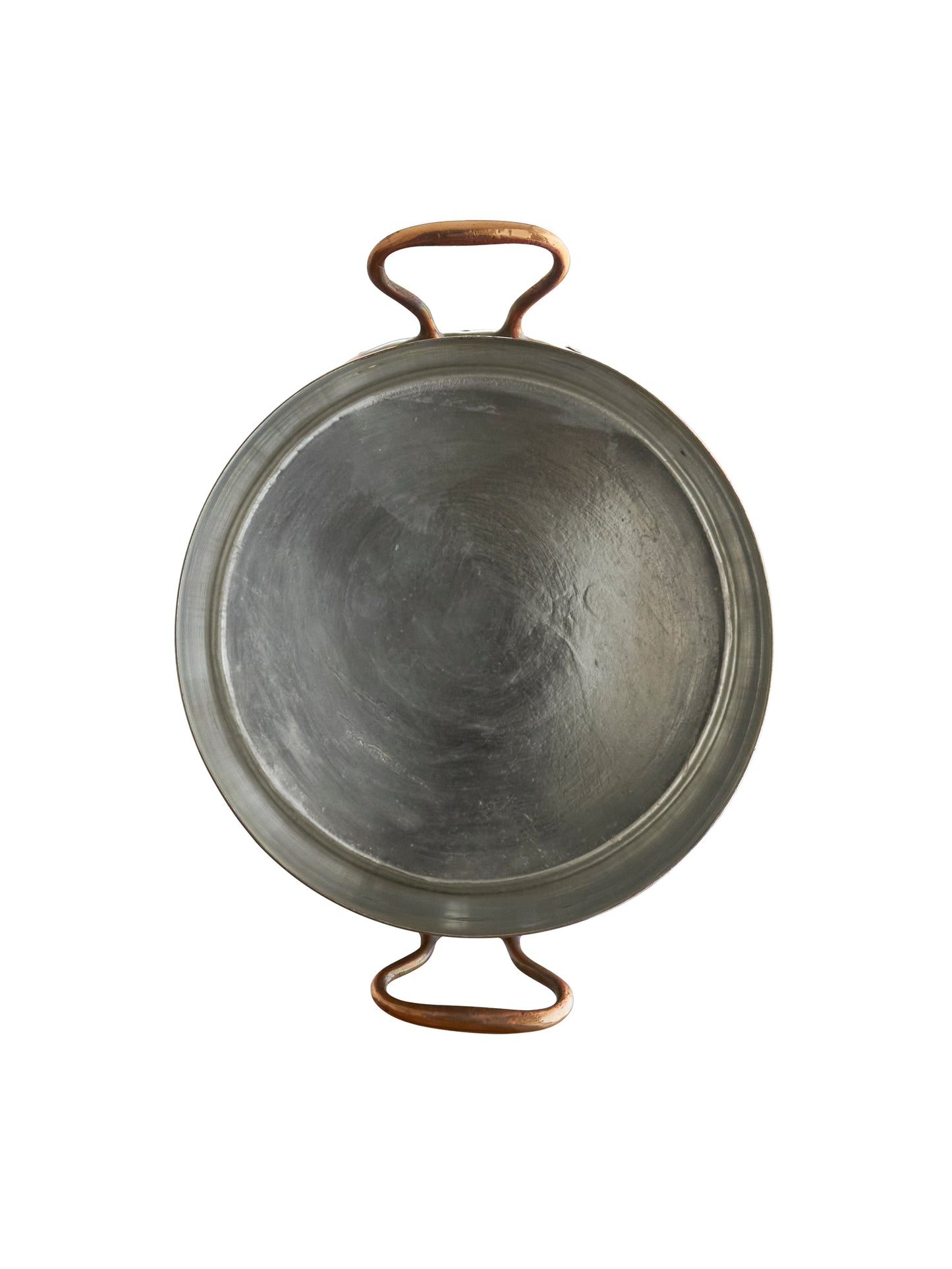 Vintage 19th Century Large French Copper Stockpot Weston Table