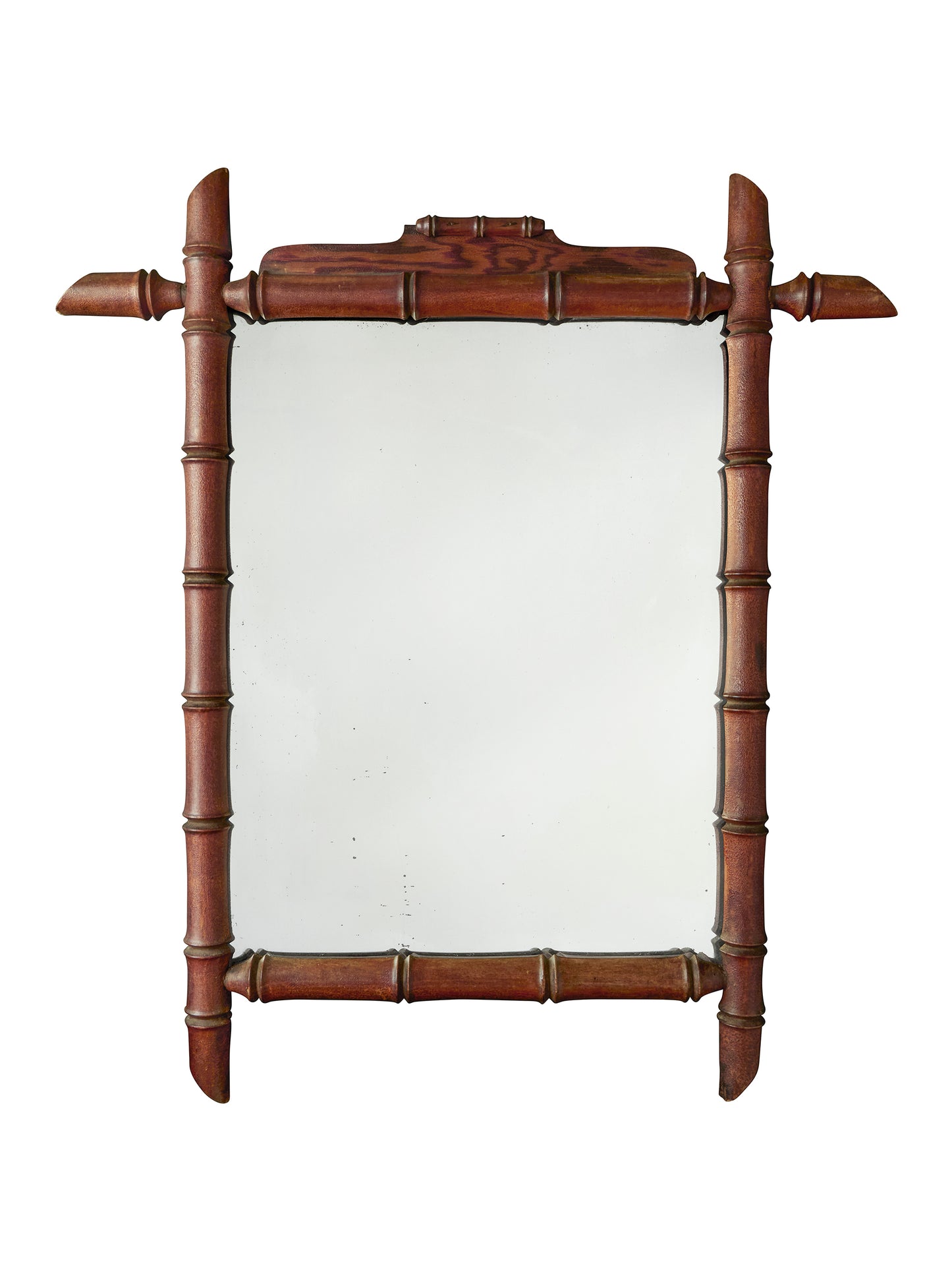 Vintage Bamboo Mirror One Weston Table
