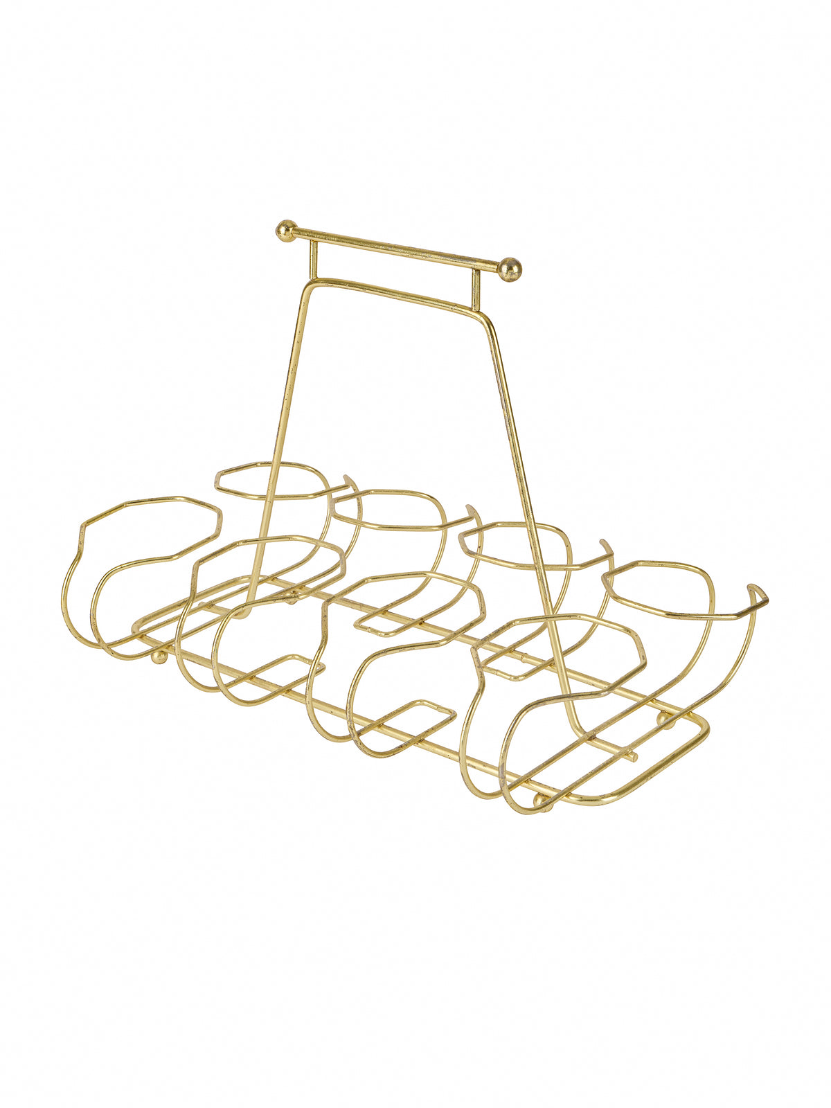 Vintage Brass Carrying Caddy Weston Table