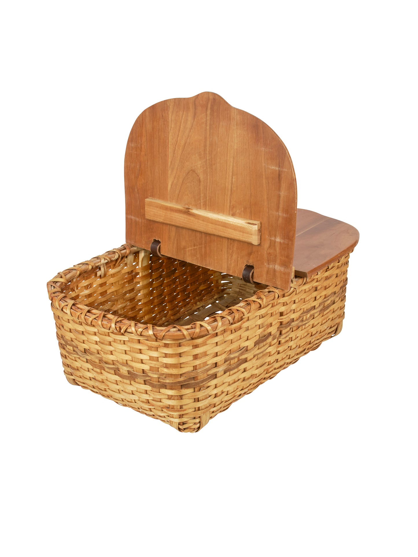 Vintage Grand Lake Stream Shore Lunch Basket Weston Table