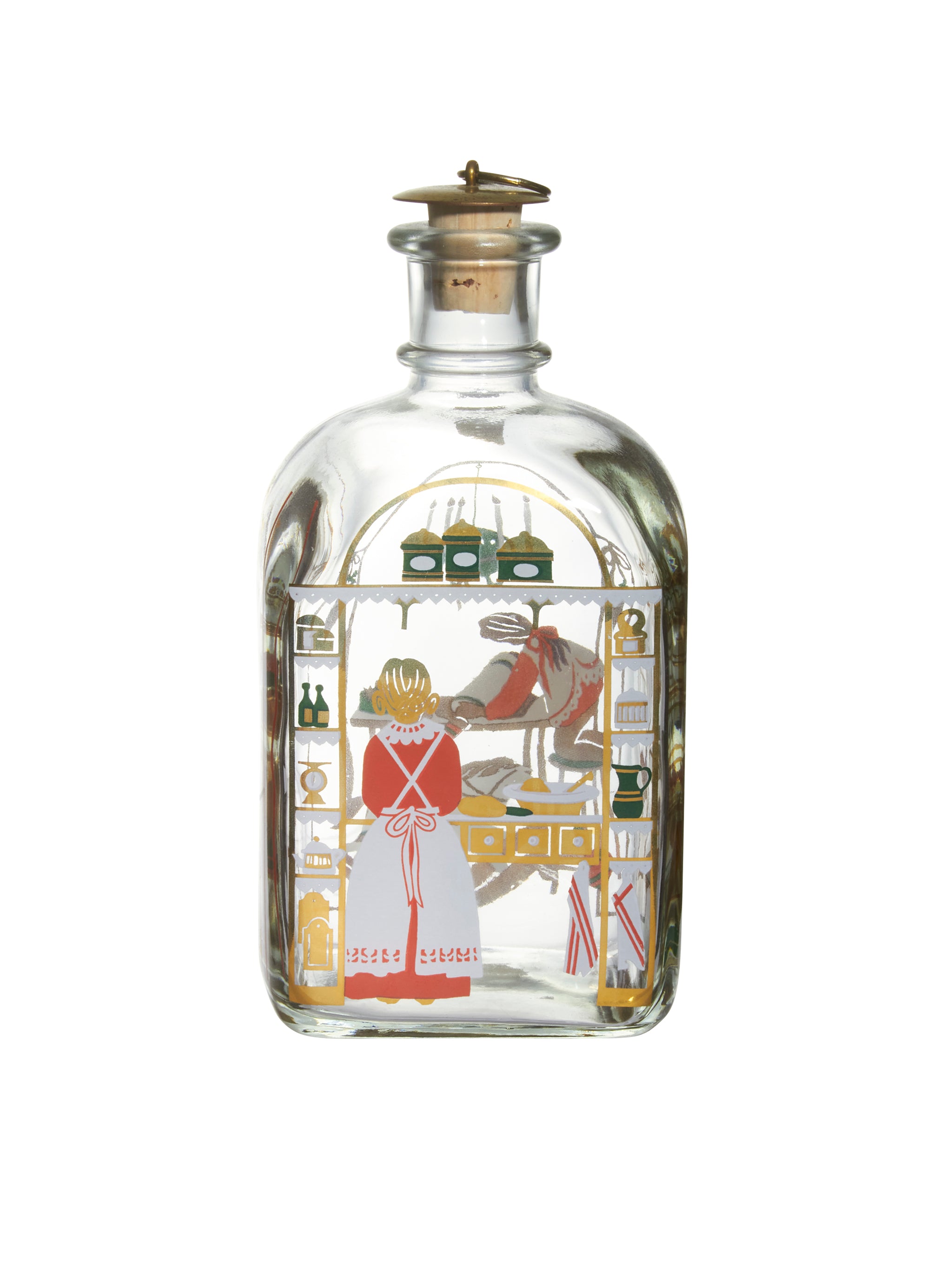 Shop the Vintage Holmegaard Christmas Church Glass Bottle at Weston Table