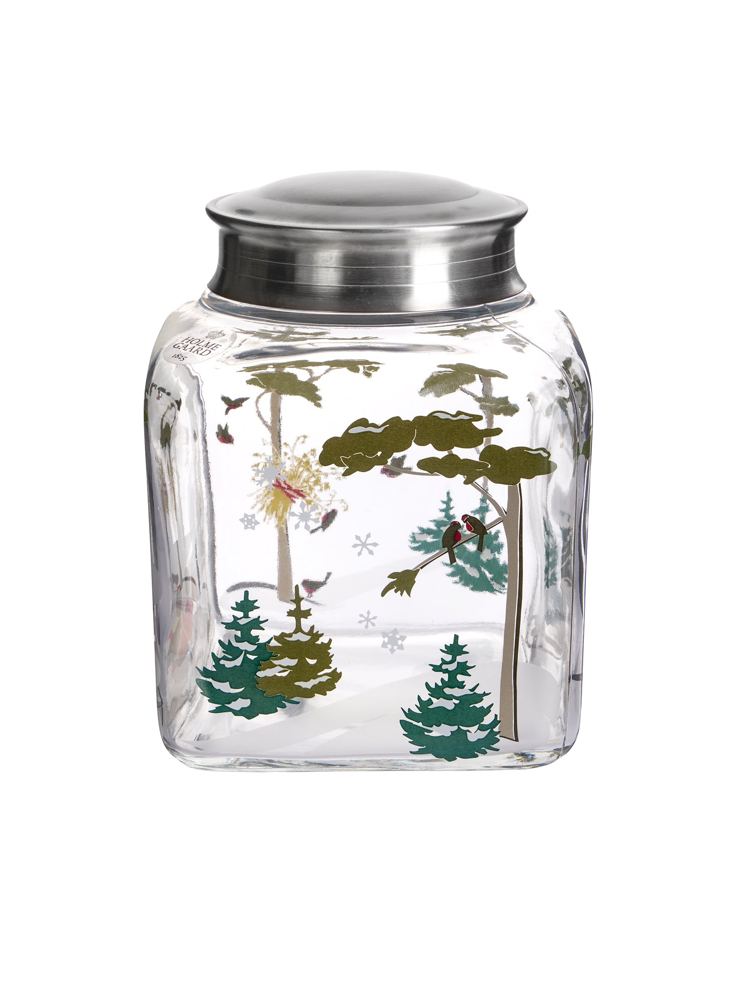 Vintage Holmegaard Christmas Cookie Jar Weston Table