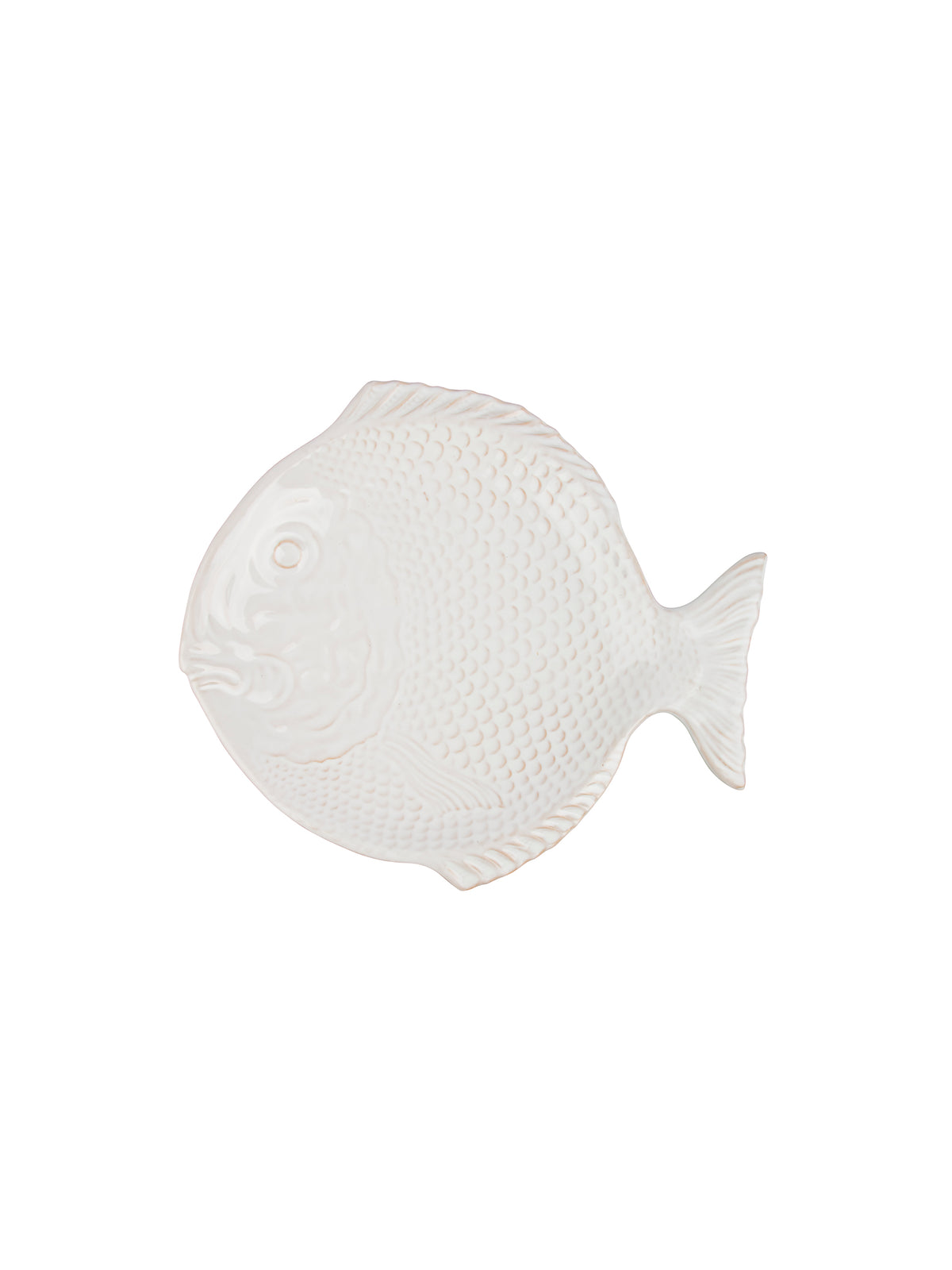 Vintage Italian Round Fish Plate Weston Table