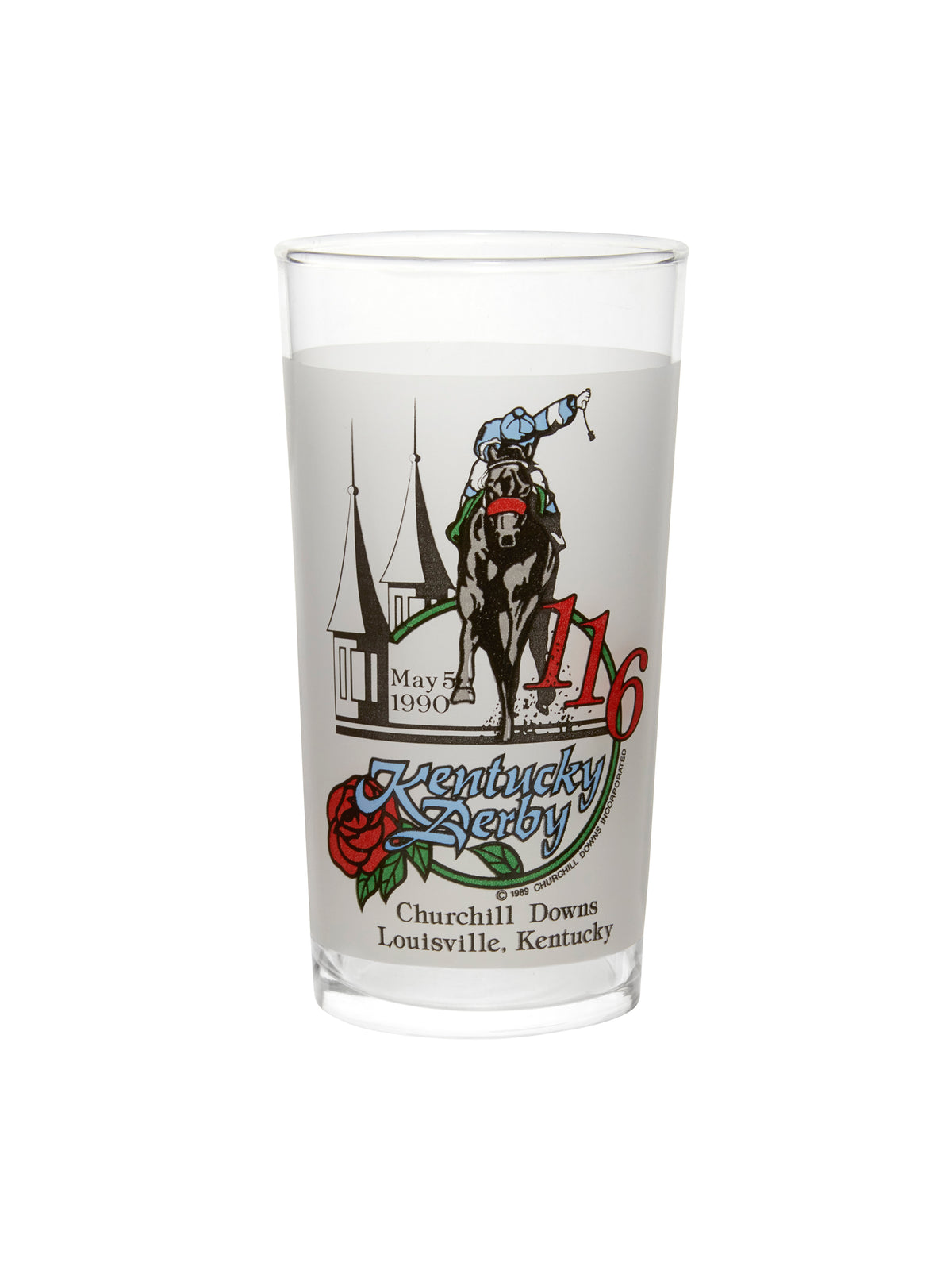 Vintage Kentucky Derby 116th Mint Julep Glasses Weston Table