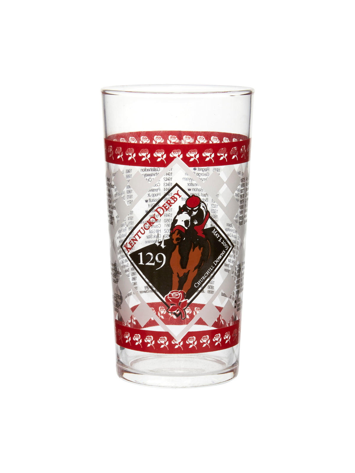 Vintage Kentucky Derby 129th Mint Julep Glasses Weston Table
