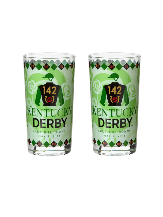 Vintage Kentucky Derby 142nd Mint Julep Glass Weston Table