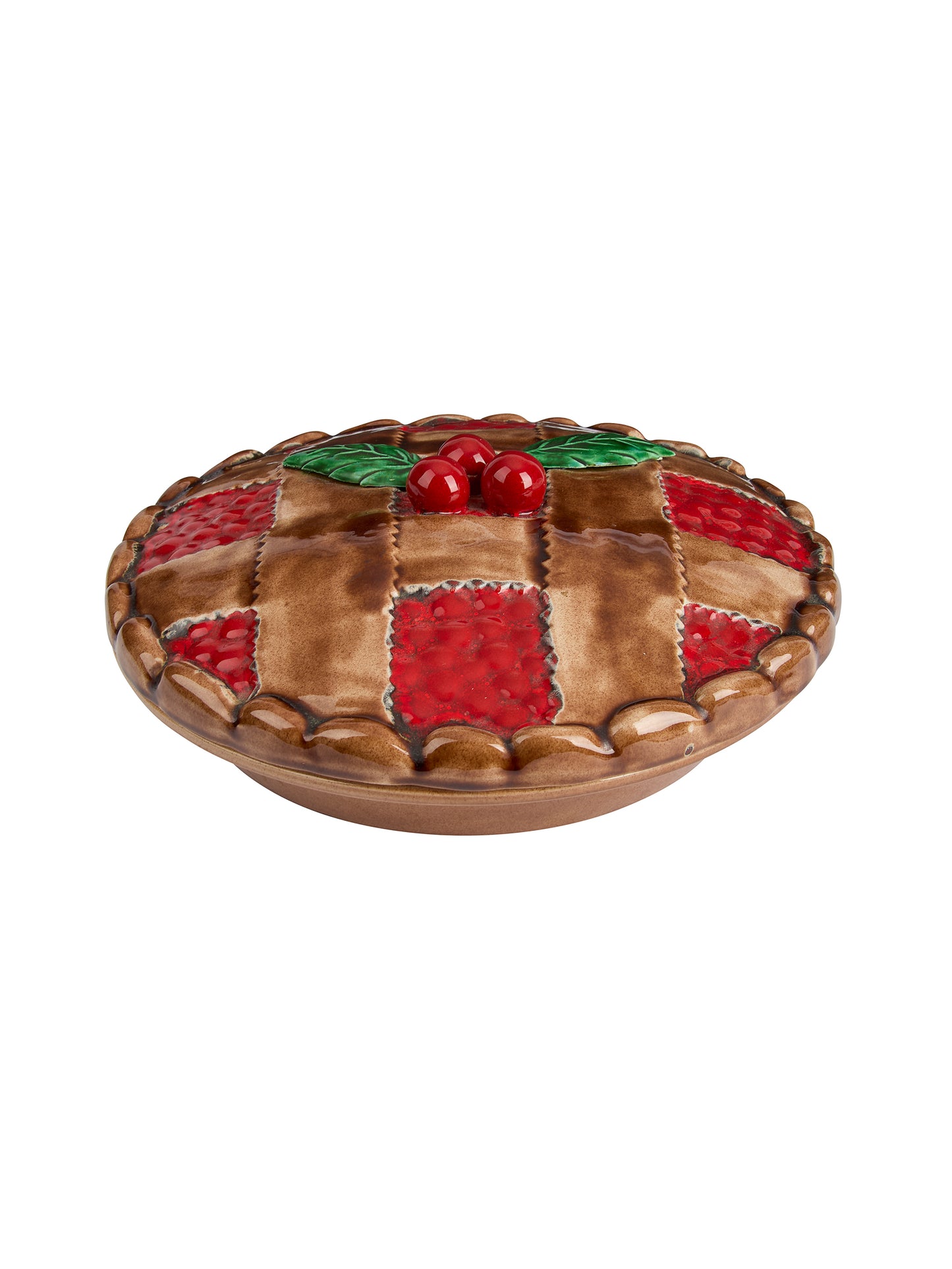 Vintage Lattice Cherry Pie Keeper Weston Table