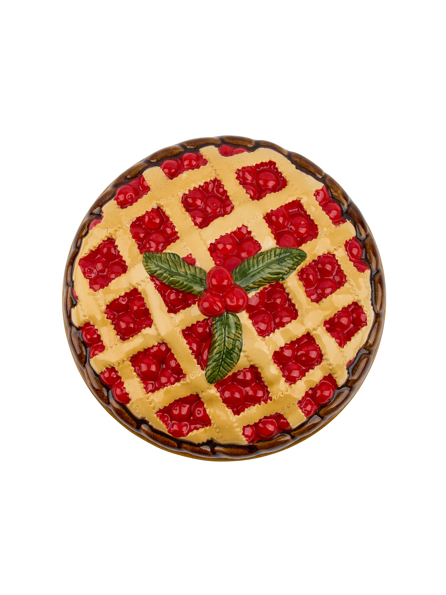 Vintage Lattice Cherry Pie Keeper Weston Table