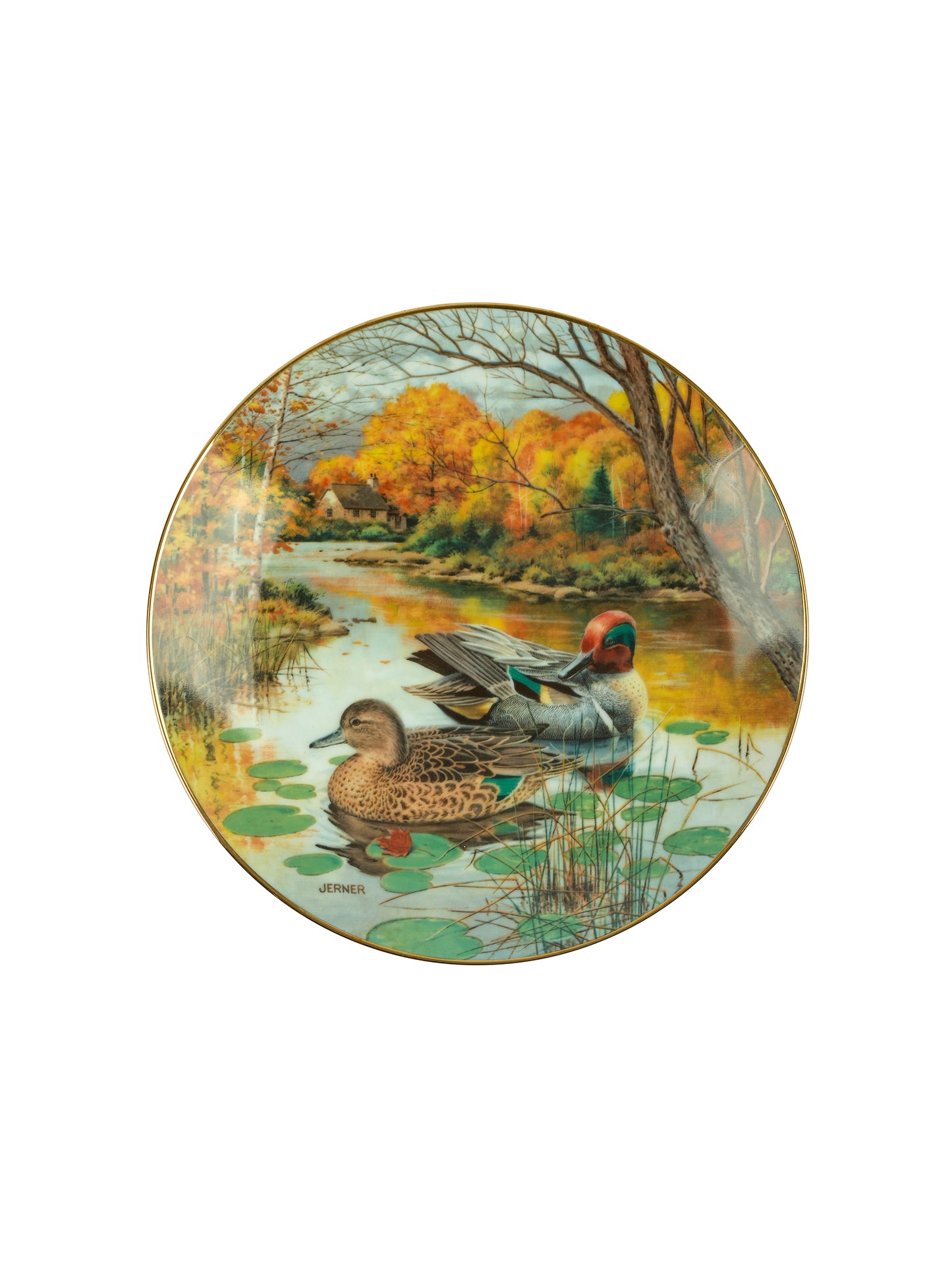 Vintage Living with Nature Jerner's Duck Plates Weston Table
