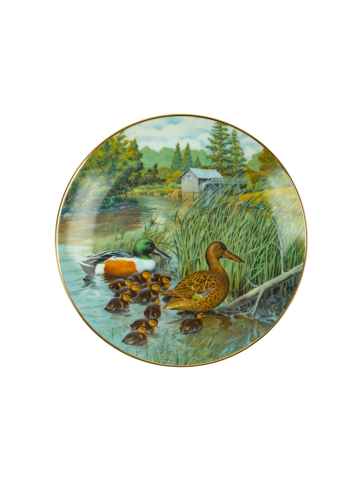 Vintage Living with Nature Jerner's Duck Plates Weston Table