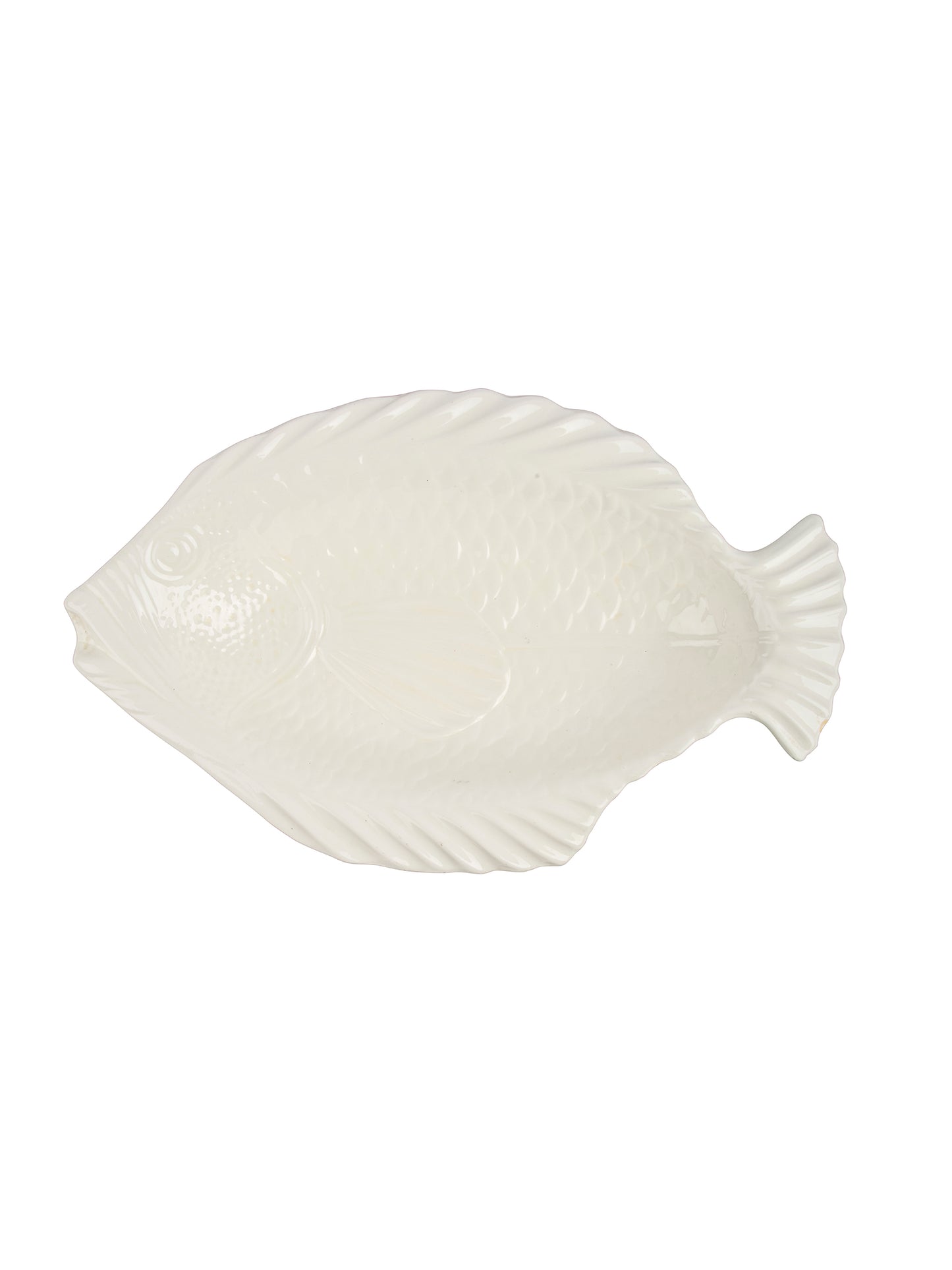 Vintage Mid Century Creek Turn Large Fish Bowl Weston Table