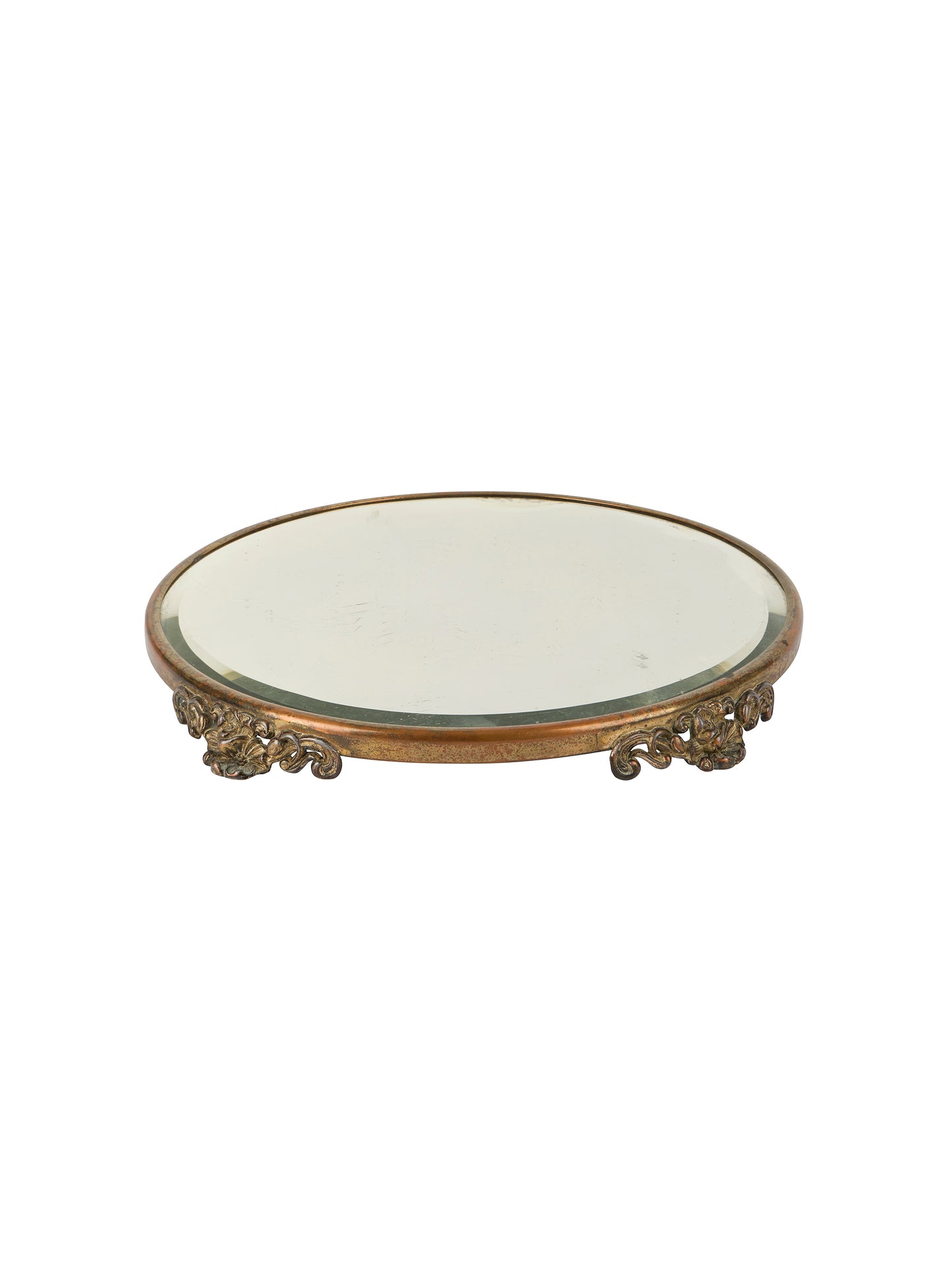 Vintage Plateau Mirror Tray Weston Table