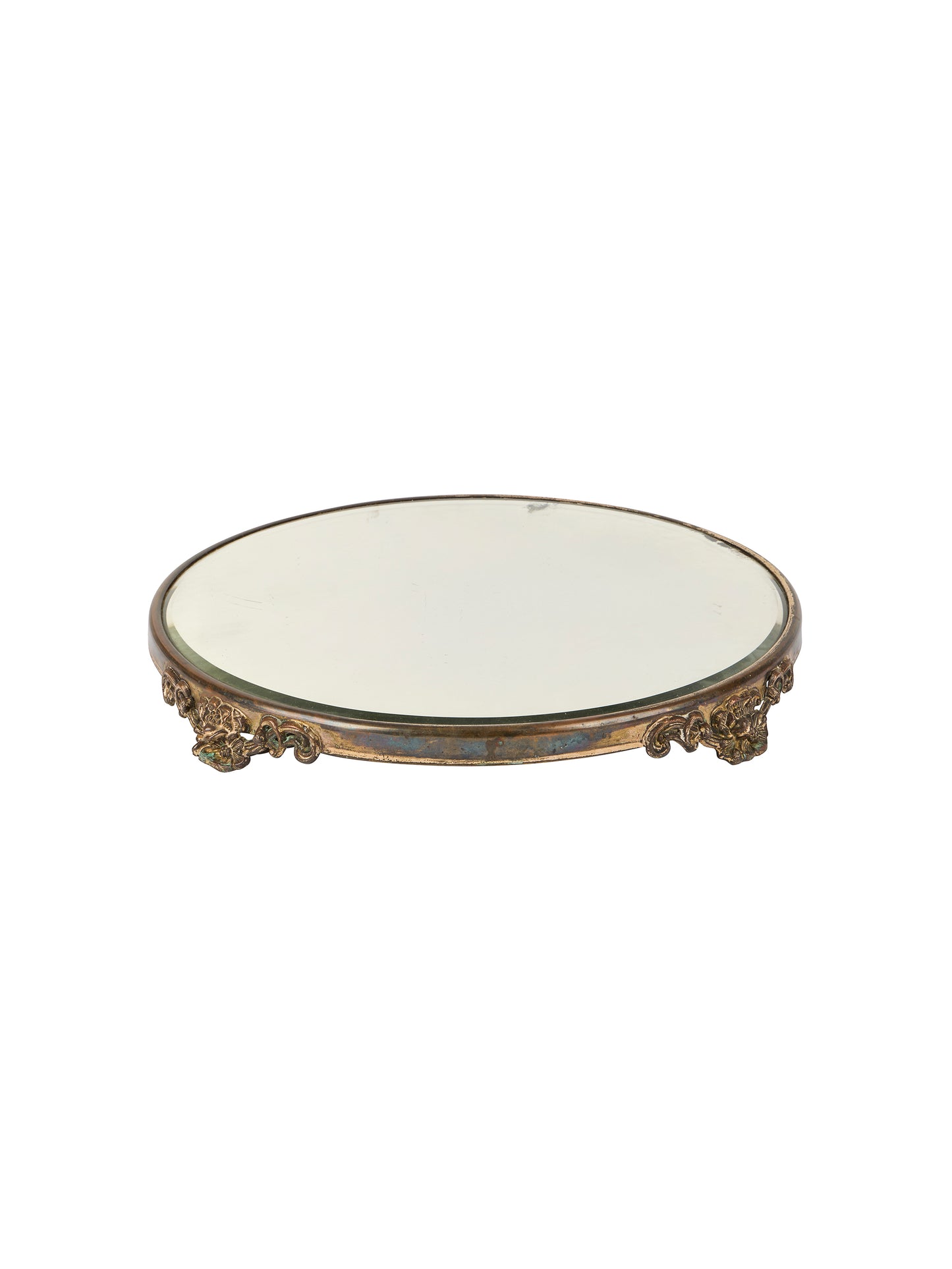 Vintage Plateau Mirror Tray Weston Table