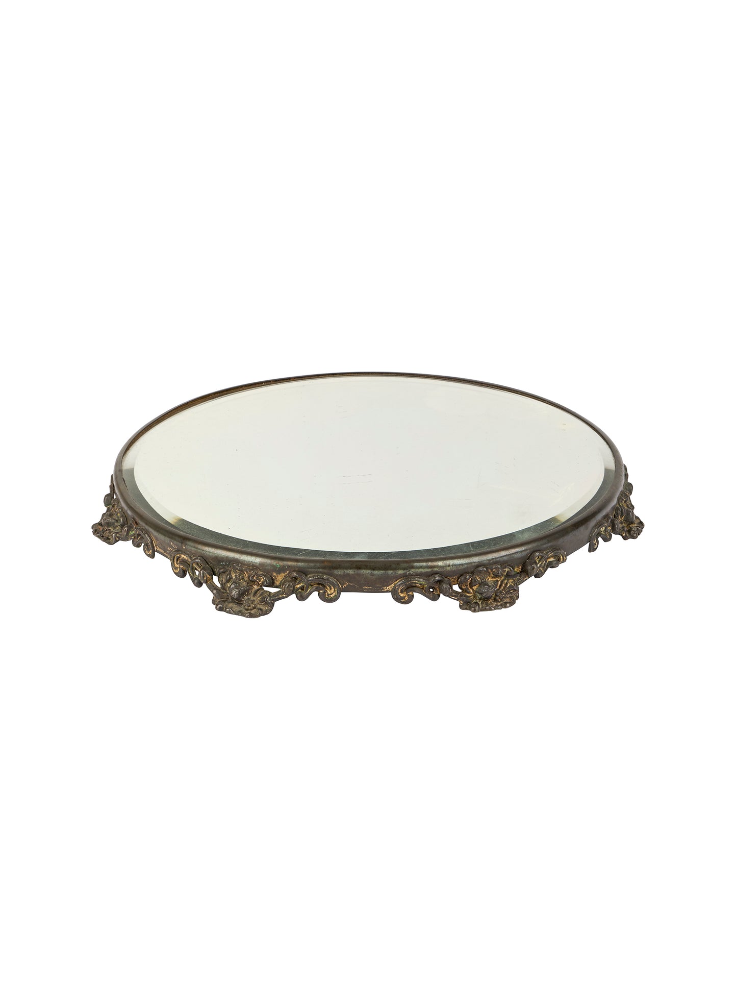 Vintage Plateau Mirror Tray Weston Table