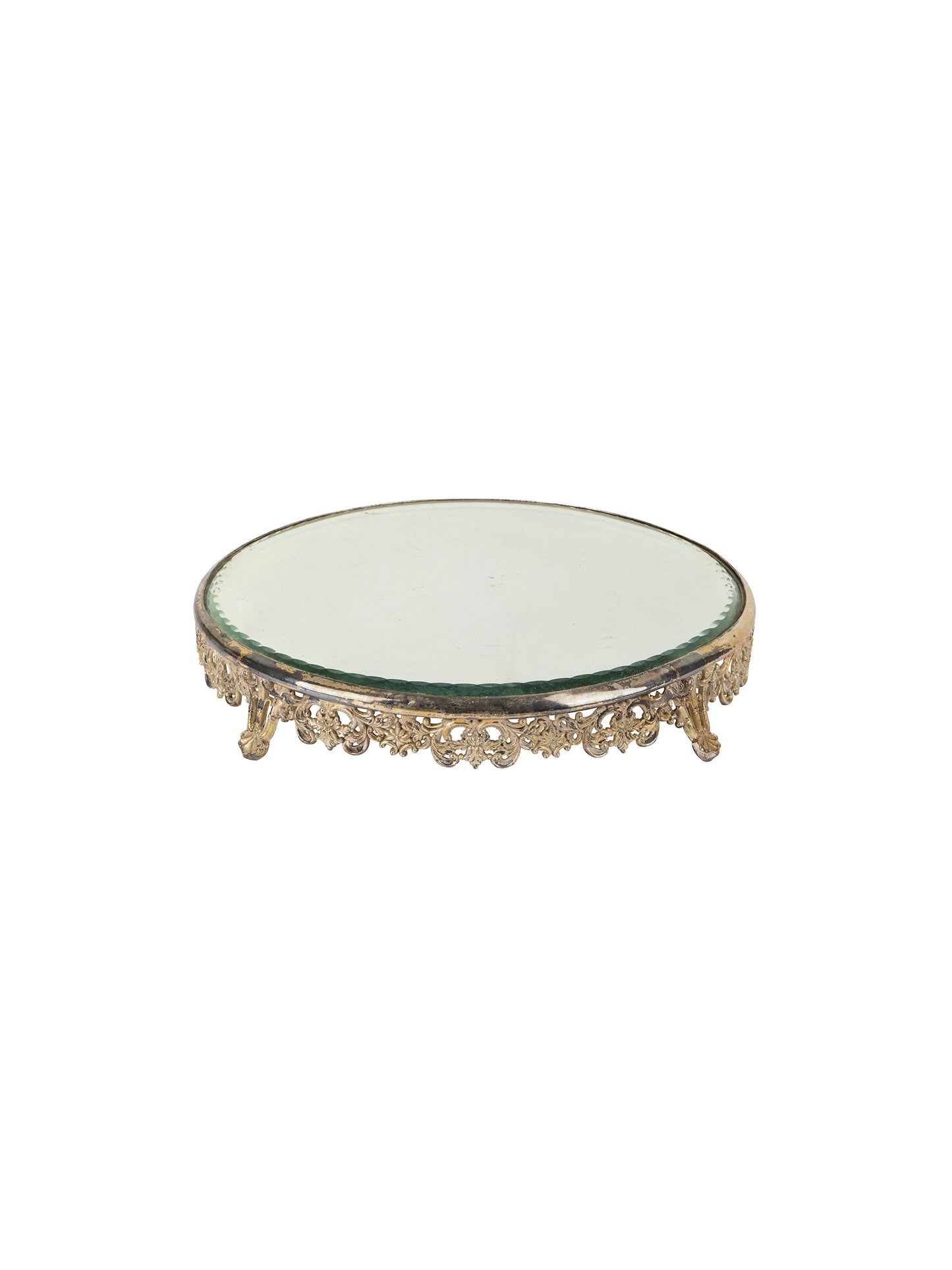 Vintage Plateau Mirror Tray Weston Table
