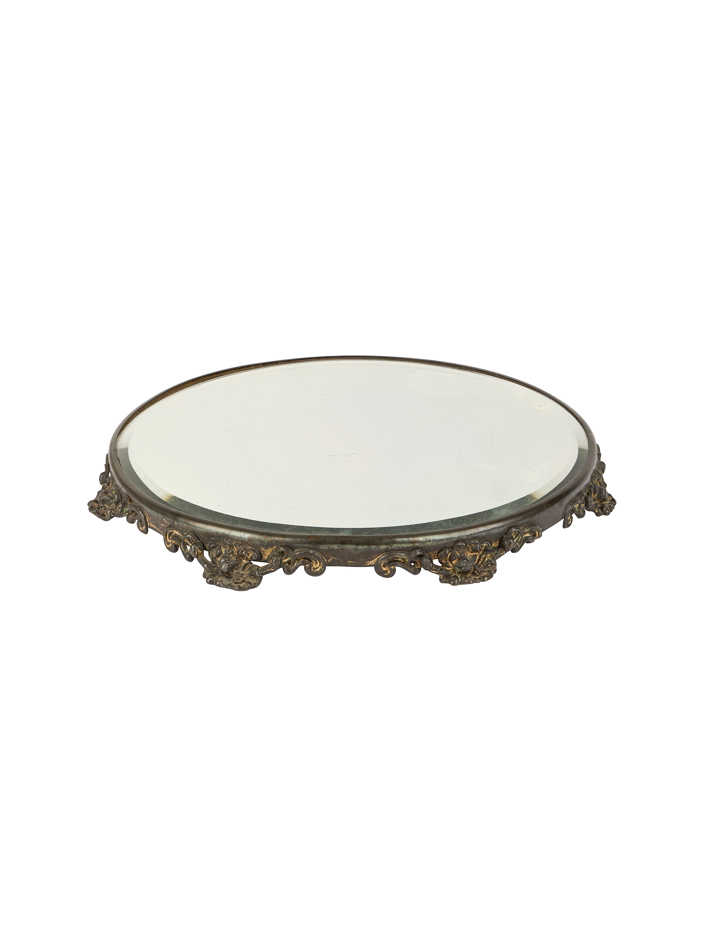 Vintage Plateau Mirror Tray