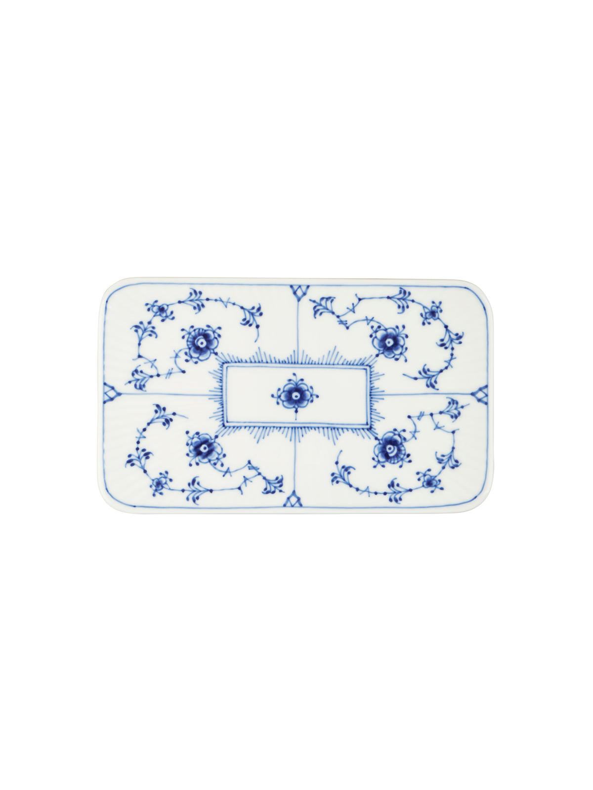 Vintage Royal Copenhagen Blue Fluted Plain Serving Board Weston Table