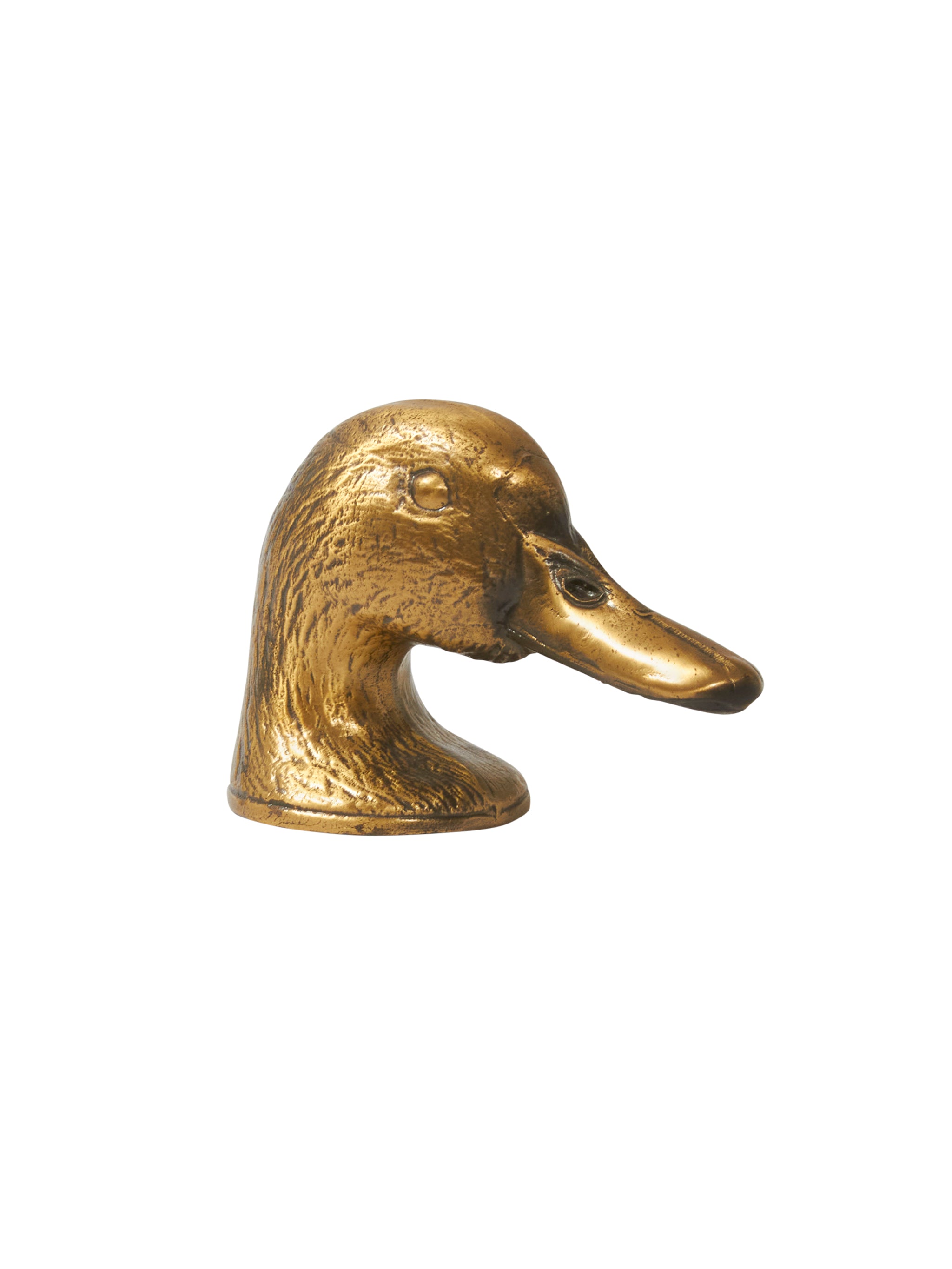 Shop the Vintage Textured Brass Duck Head Bottle Opener at Weston