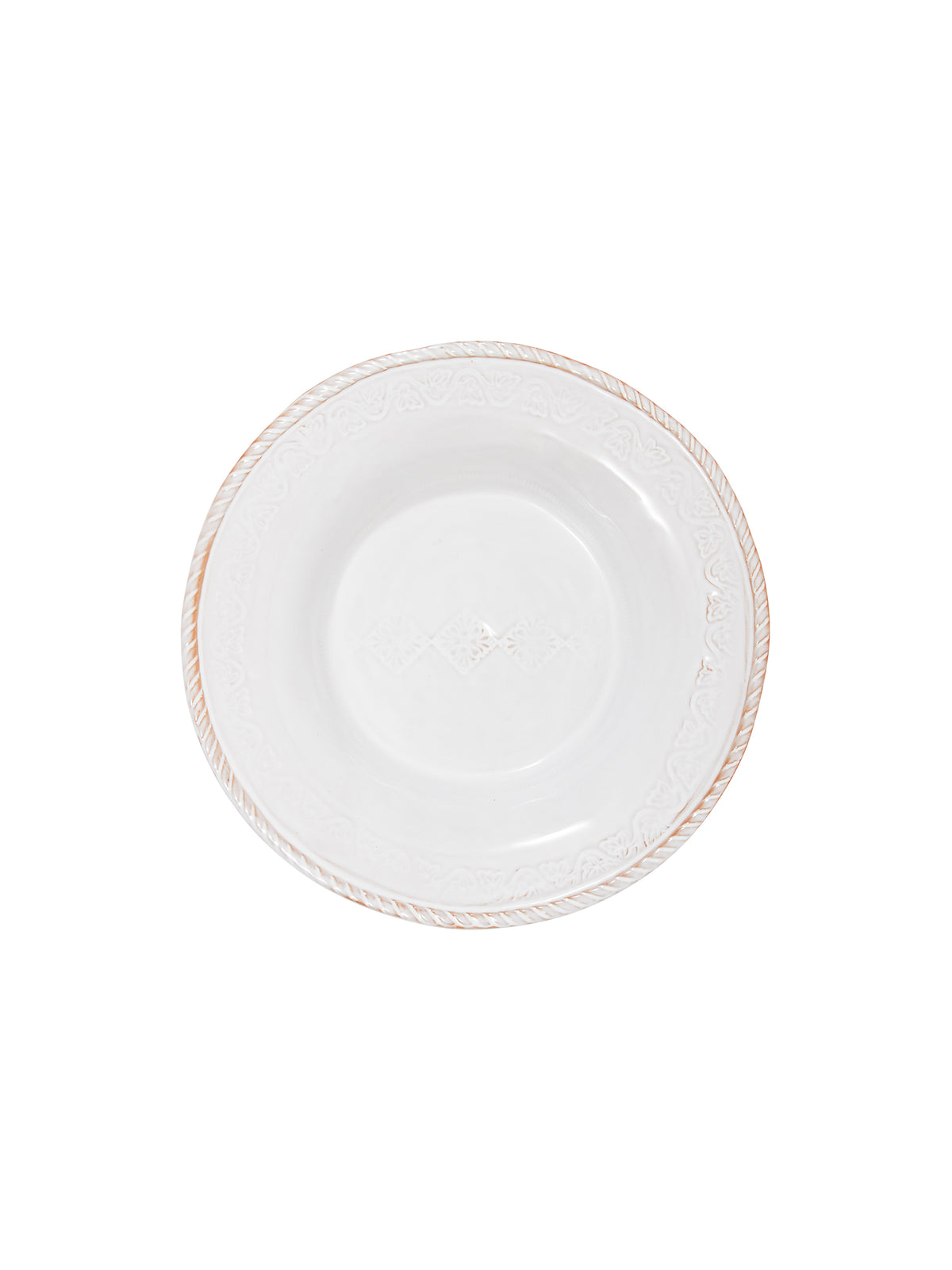 Vintage Vietri Bellezza White Pasta Soup Bowl Weston Table