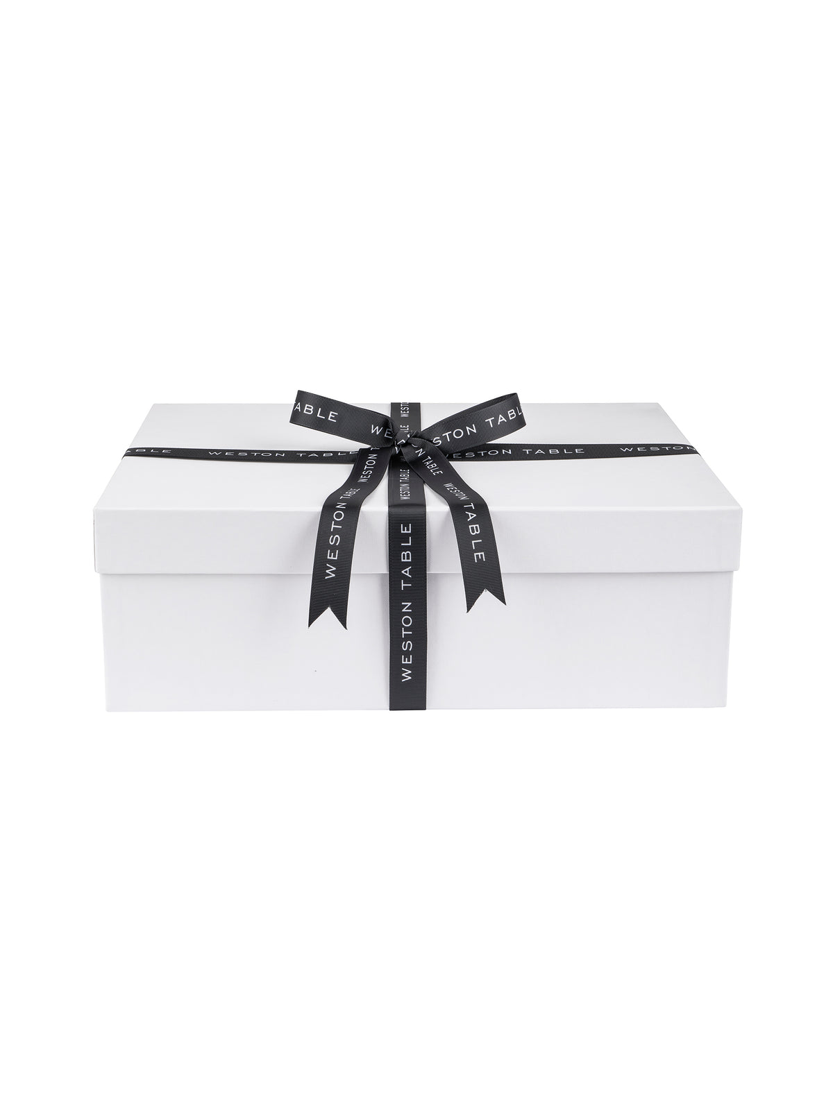 White Gift Box with Lid Weston Table