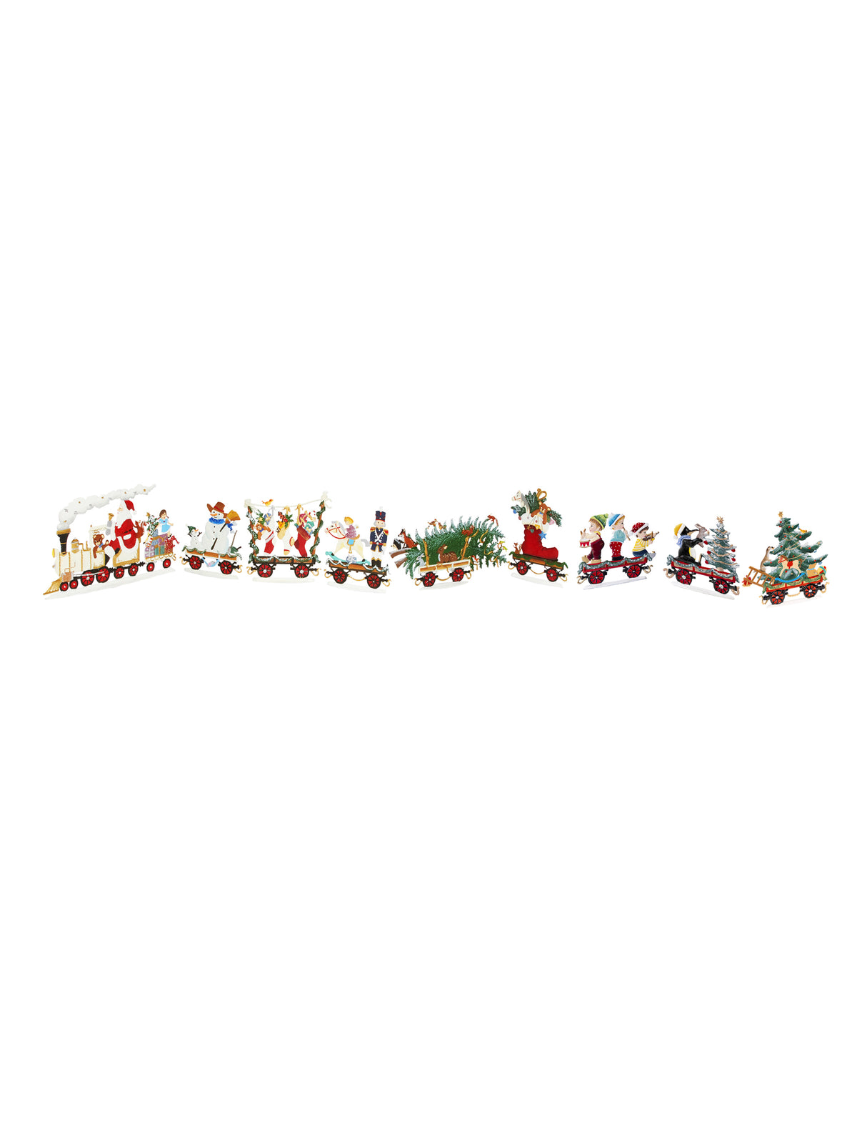 Wilhelm Schweizer Pewter Christmas Train Weston Table