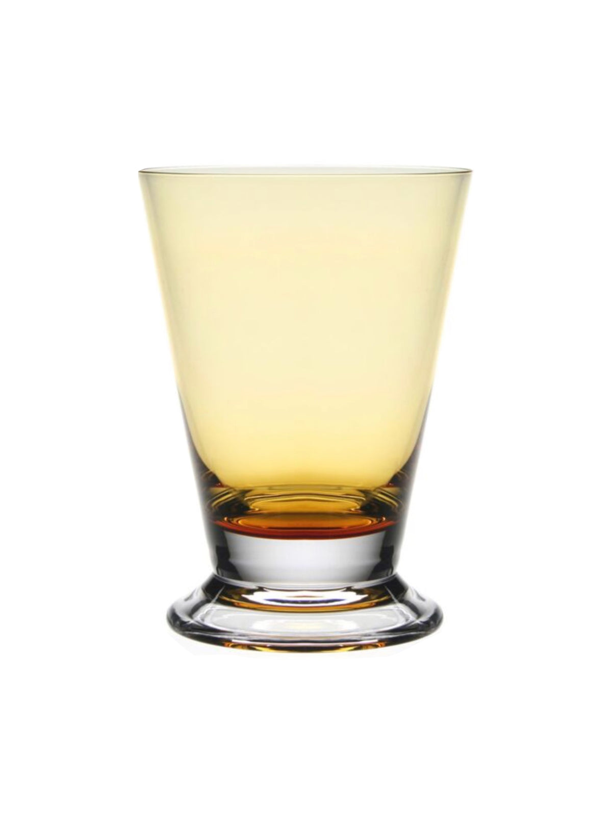 William Yeoward Crystal Amber Fanny Tumbler Weston Table