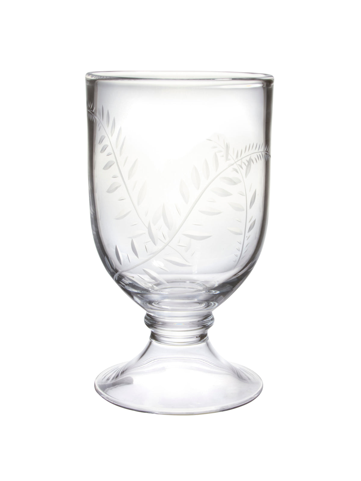 William Yeoward Crystal Classic Jasmine Footed Hurricane Weston Table