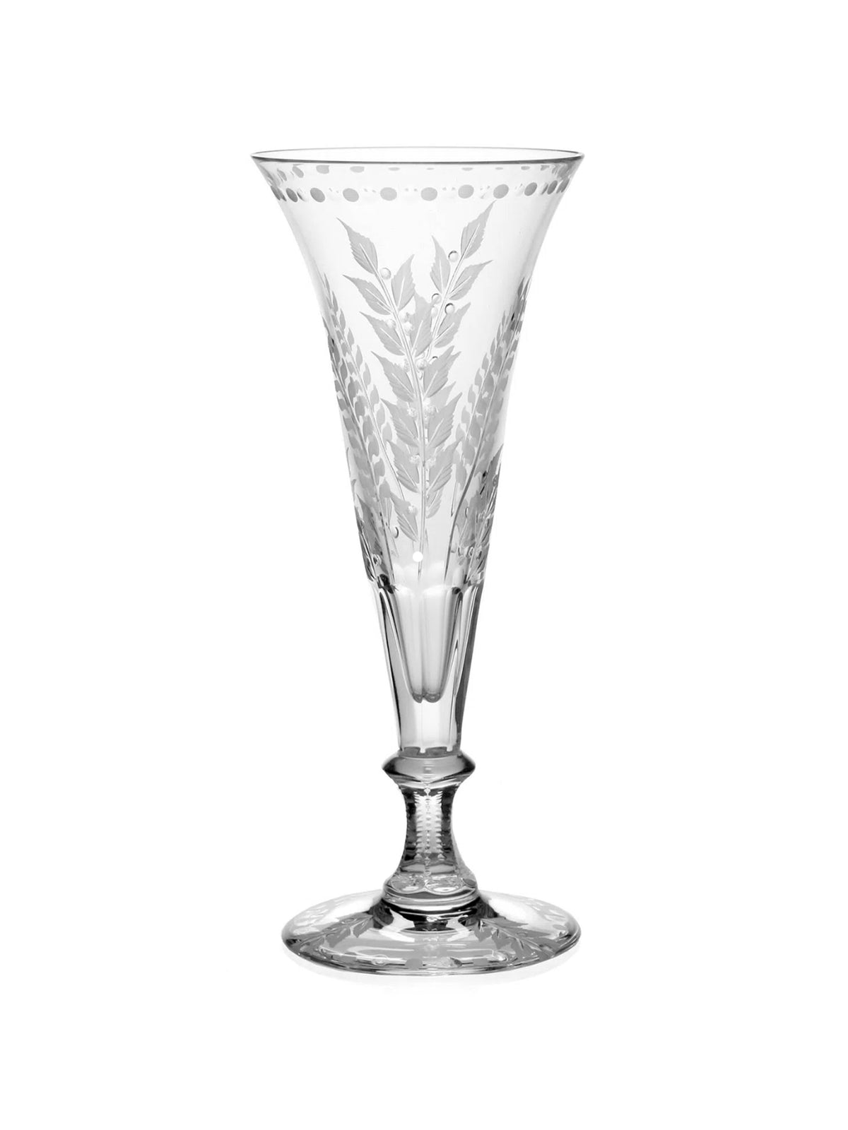 William Yeoward Crystal Fern Champagne Flute Weston Table
