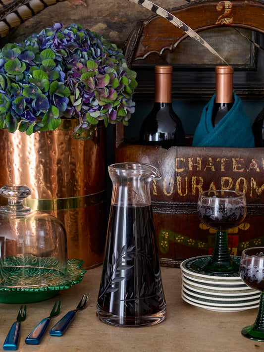 William Yeoward Crystal Jasmine Juice Carafe Weston Table