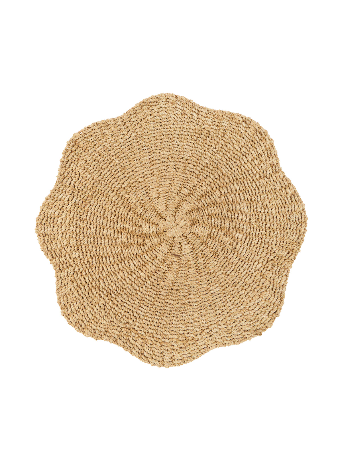Woven Abaca Scalloped Placemats Weston Table