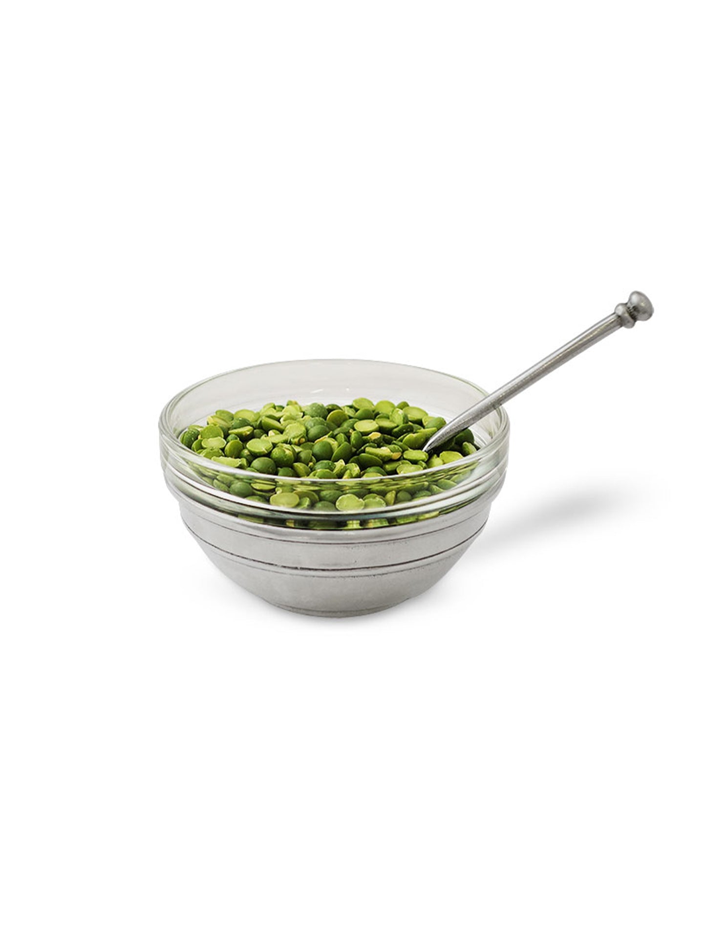 MATCH Pewter Condiment Uno with Glass Insert Weston Table