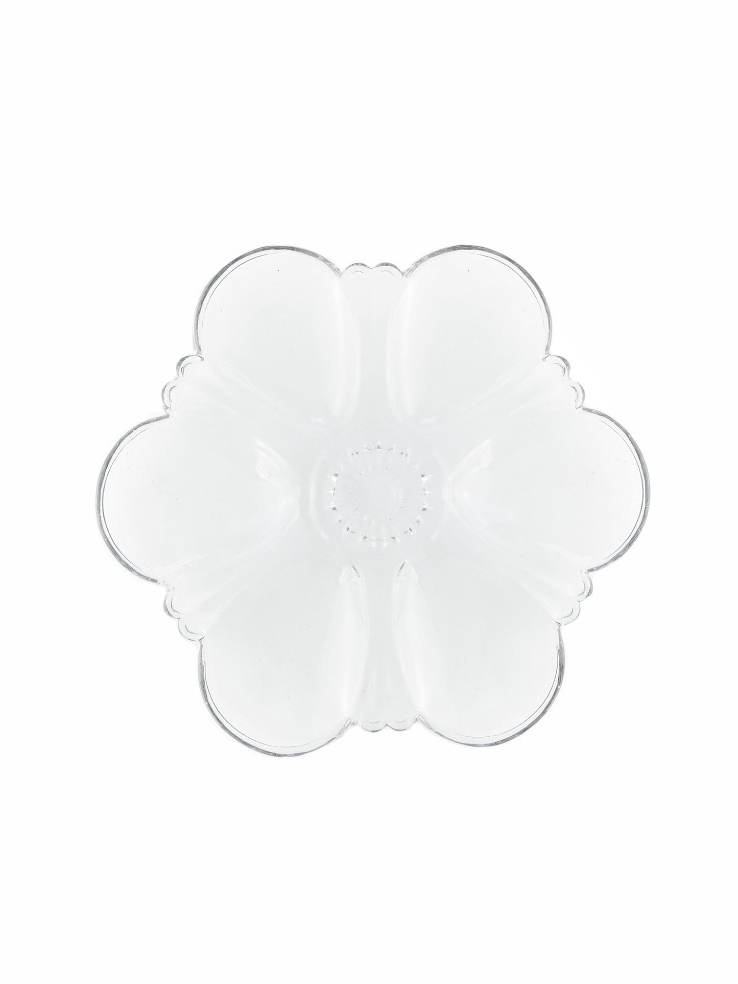 1910 American Pattern Glass Oyster Plate Weston Table