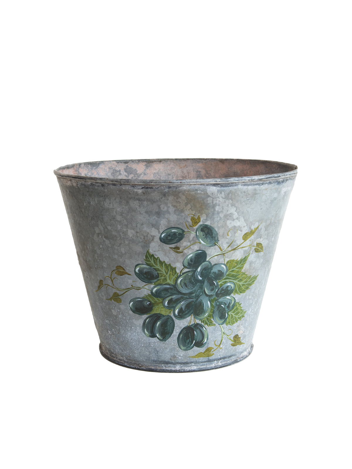 Vintage 1940s Painted English Pail