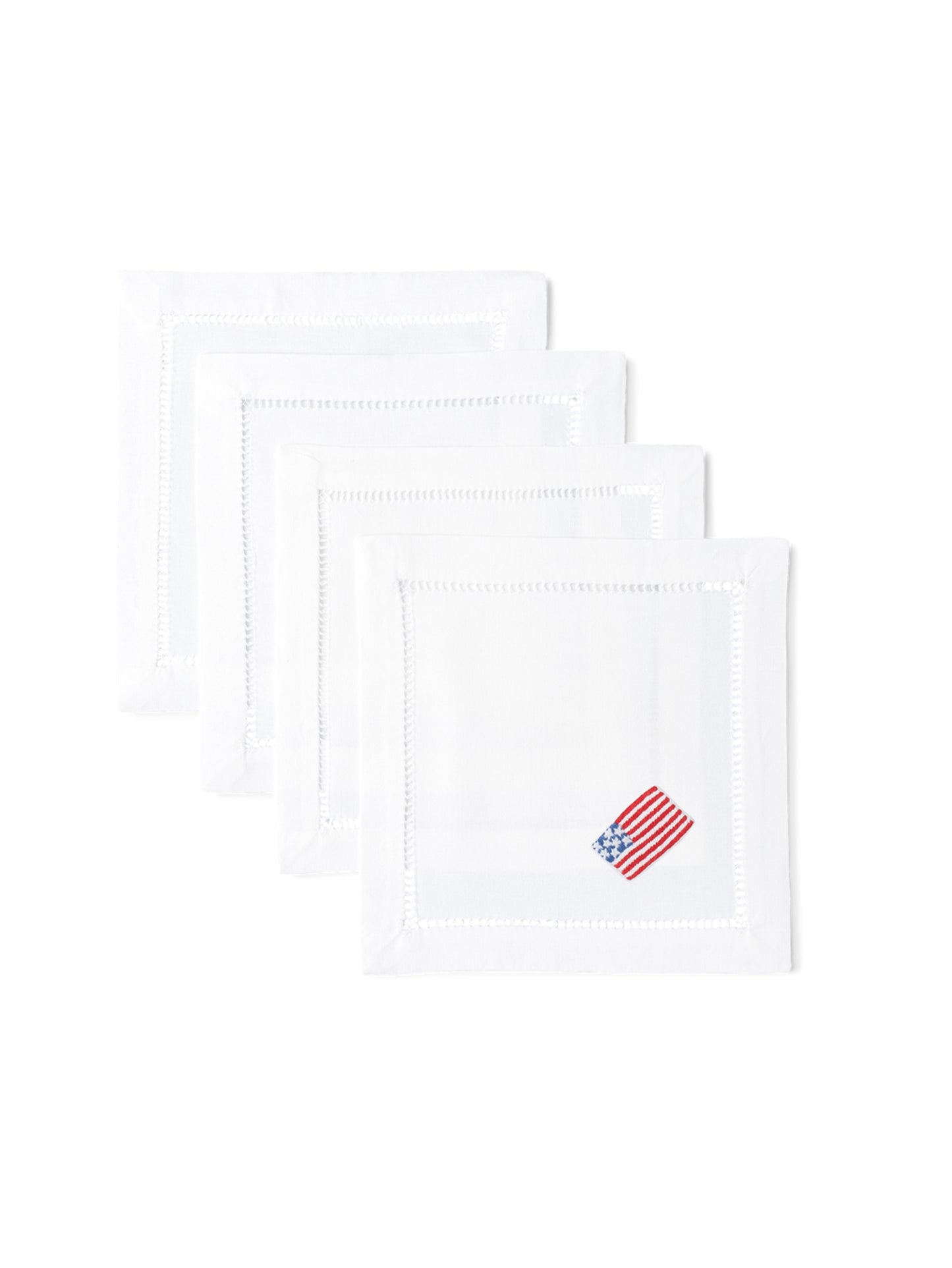 American Flag Cocktail Napkins Weston Table